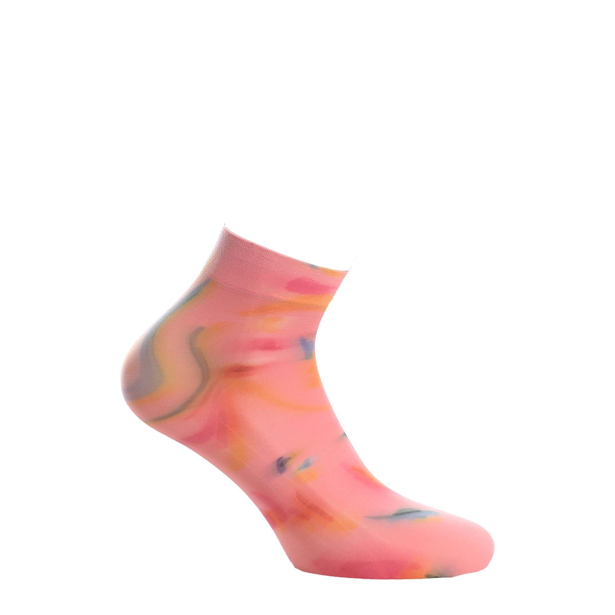 Orange - Happy Socks - Mia Ankle Socks - 2