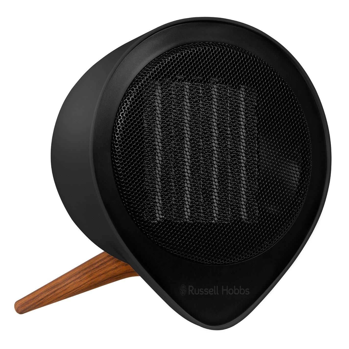 Black - Russell Hobbs - RHMCH1009B-SCA 1.5kw Tripod Mini Ceramic Heater - 1