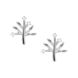 Fossil Elliott Tree Of Life Sterling Silver Stud Earrings JFS00548040