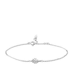 Fossil Elliott Tree Of Life Sterling Silver Chain Bracelet JFS00549040