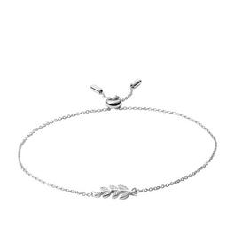 Fossil Sterling Olive Branch Sterling Silver Bracelet JFS00484040