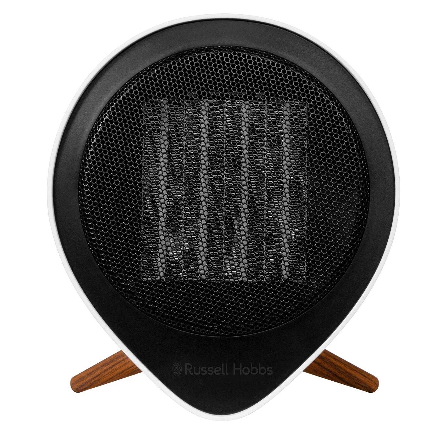 White - Russell Hobbs - RHMCH1009-SCA 1.5kw Tripod Mini Ceramic Heater - 1