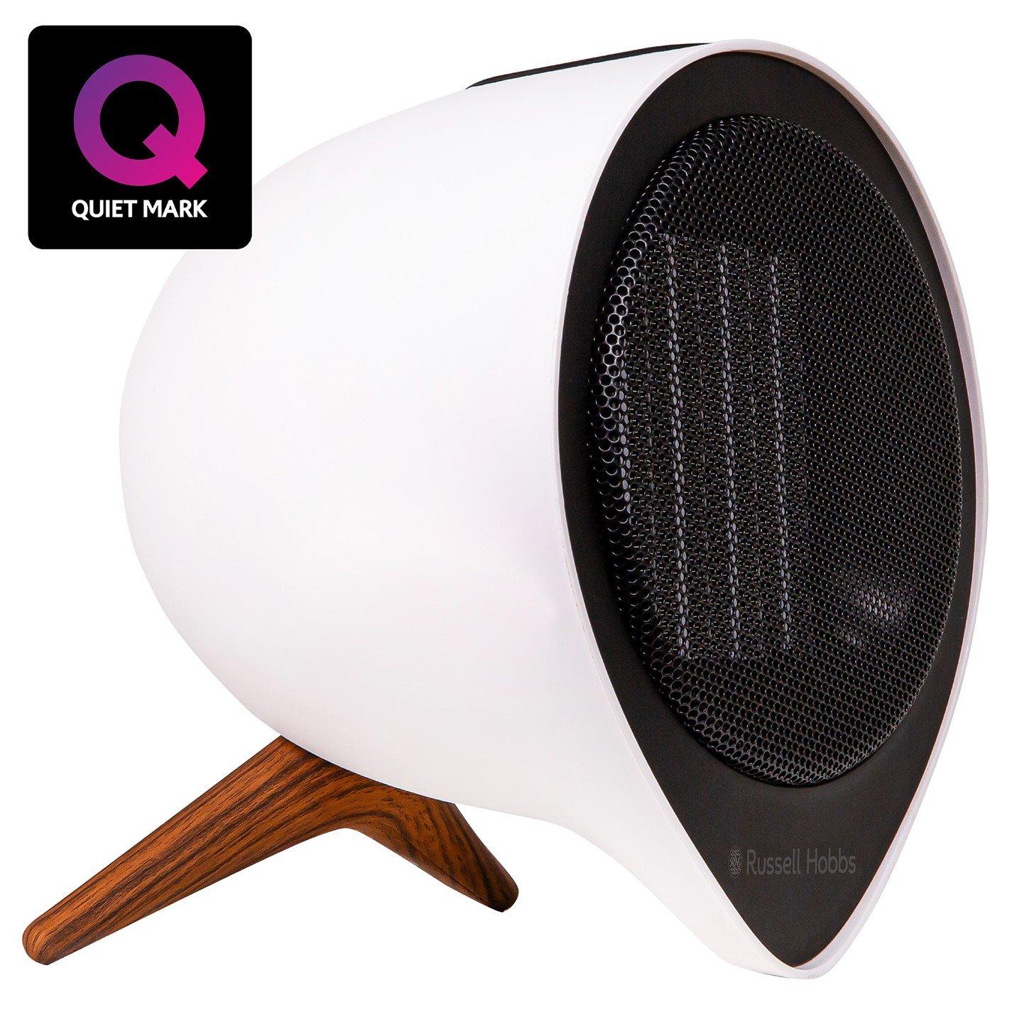 White - Russell Hobbs - RHMCH1009-SCA 1.5kw Tripod Mini Ceramic Heater - 3