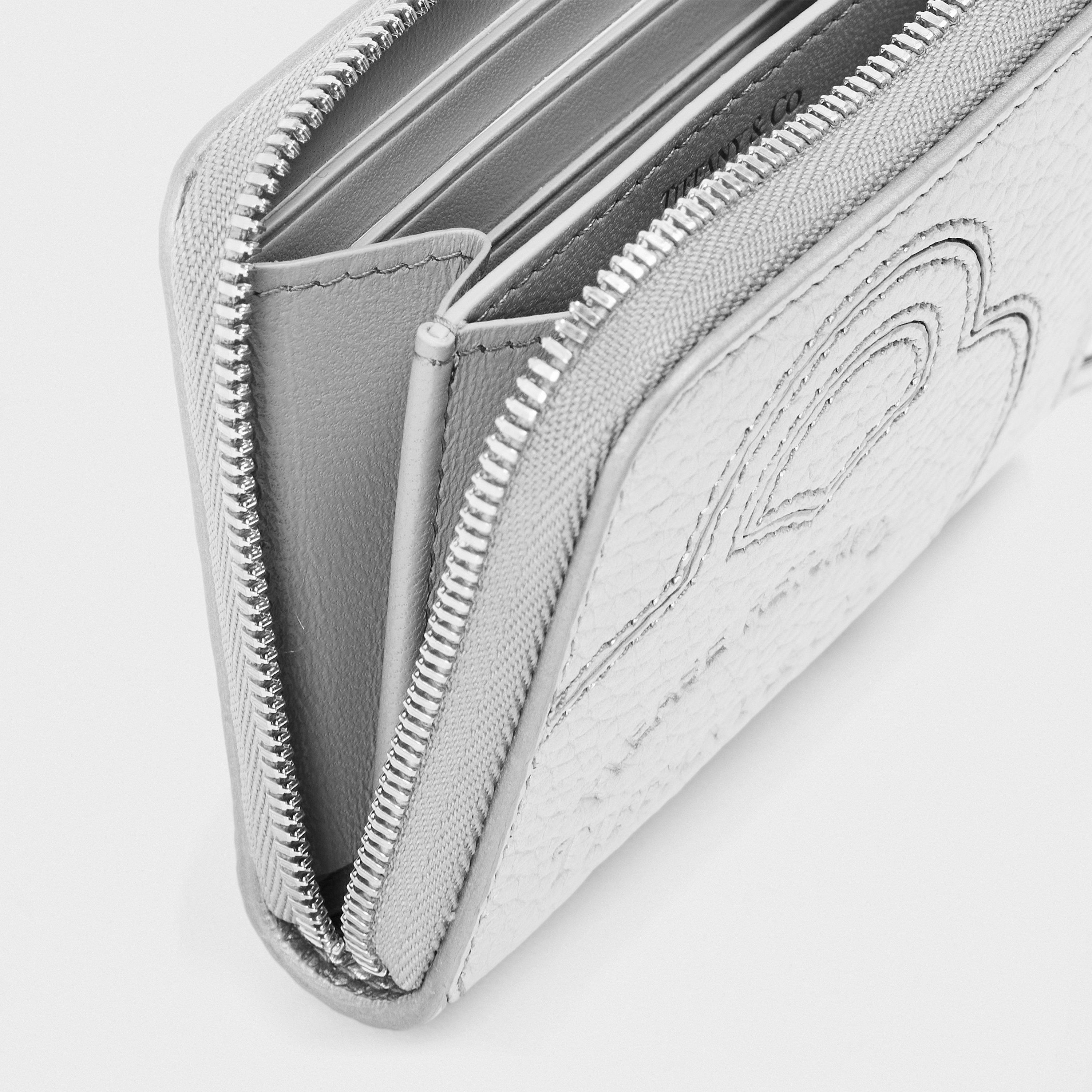 Silver - Tiffany - Zipped Wallet Sm - 4