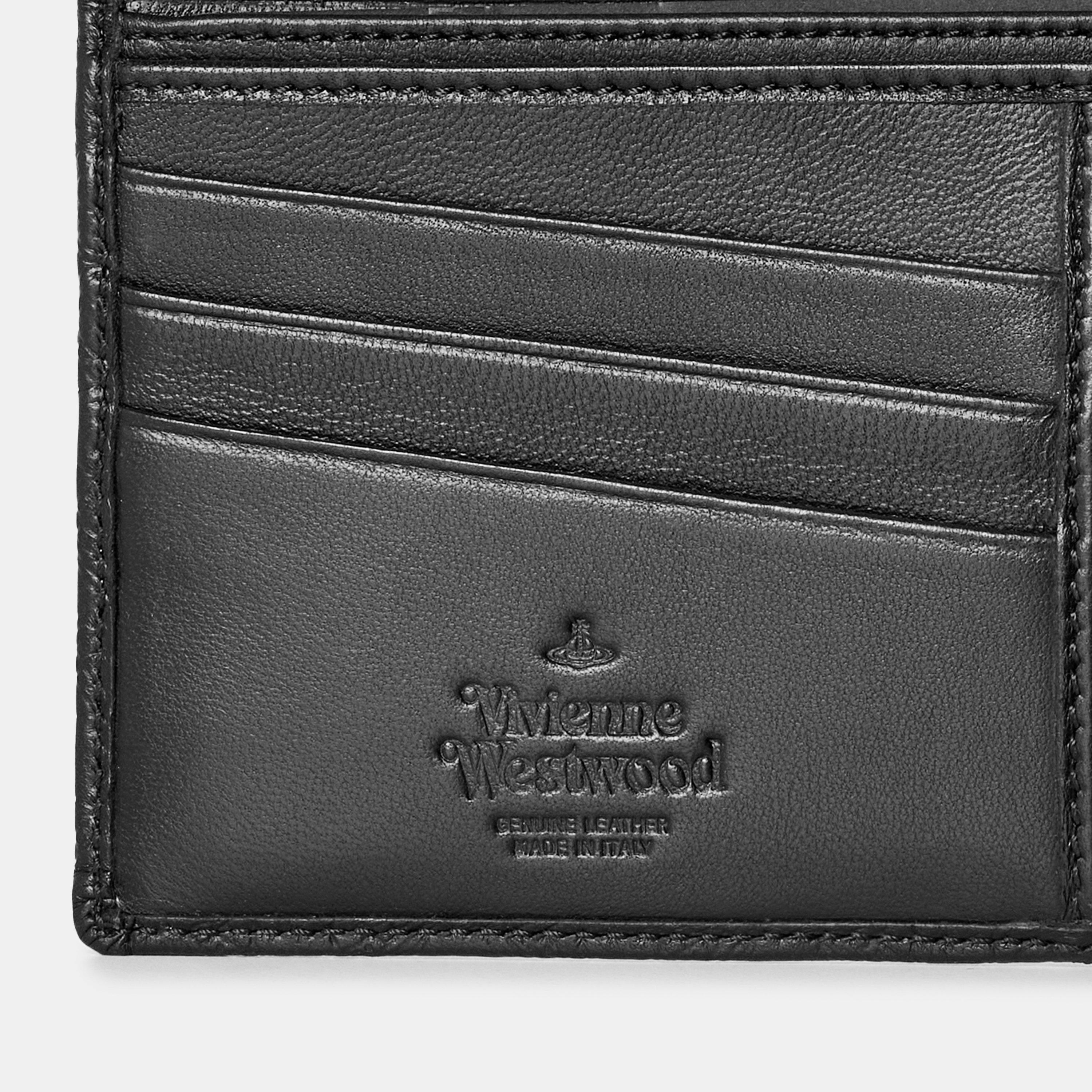 Black - Vivienne Westwood - Viv Embossed Wallet - 3