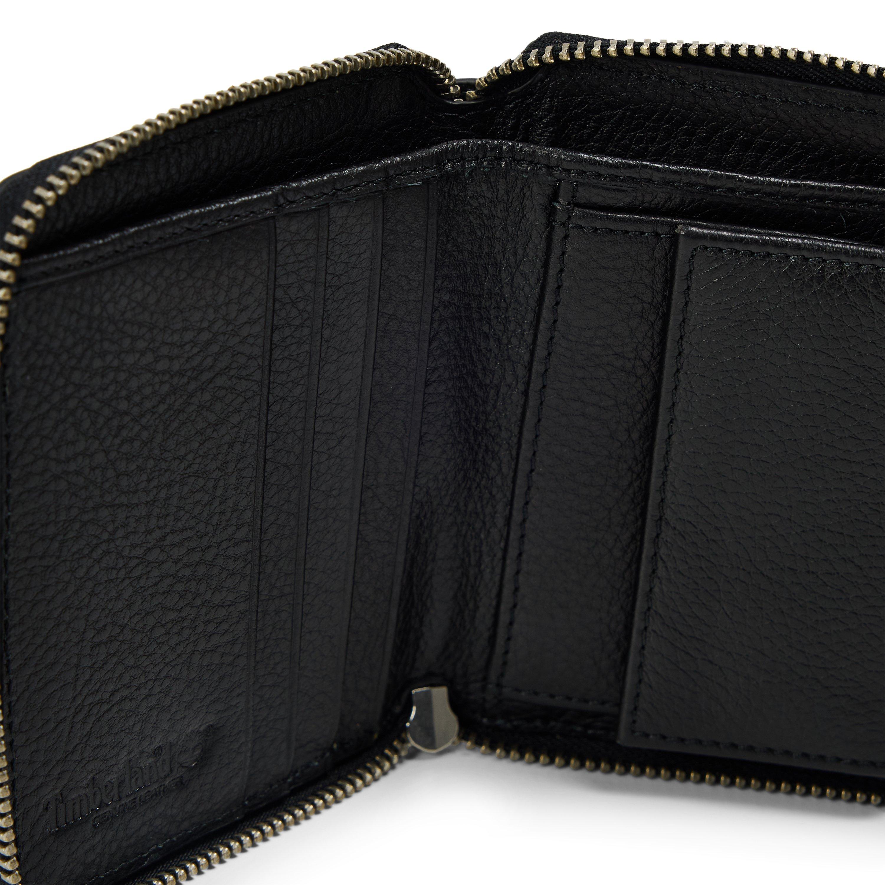 Nero - Timberland - Timberland Squared Zipped Wallet Black - 3