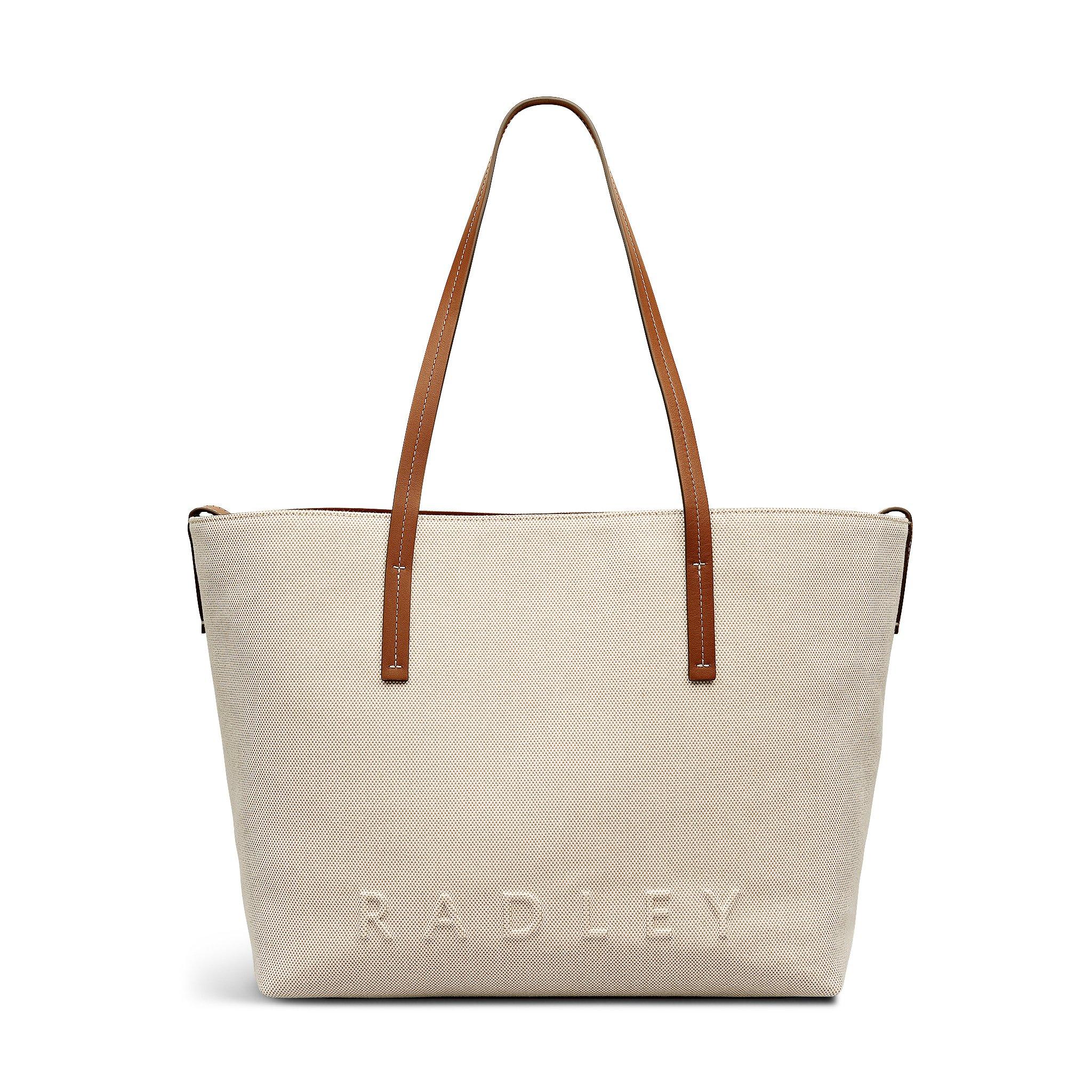 DUKES PLACE LARGE ZIPTOP TOTE