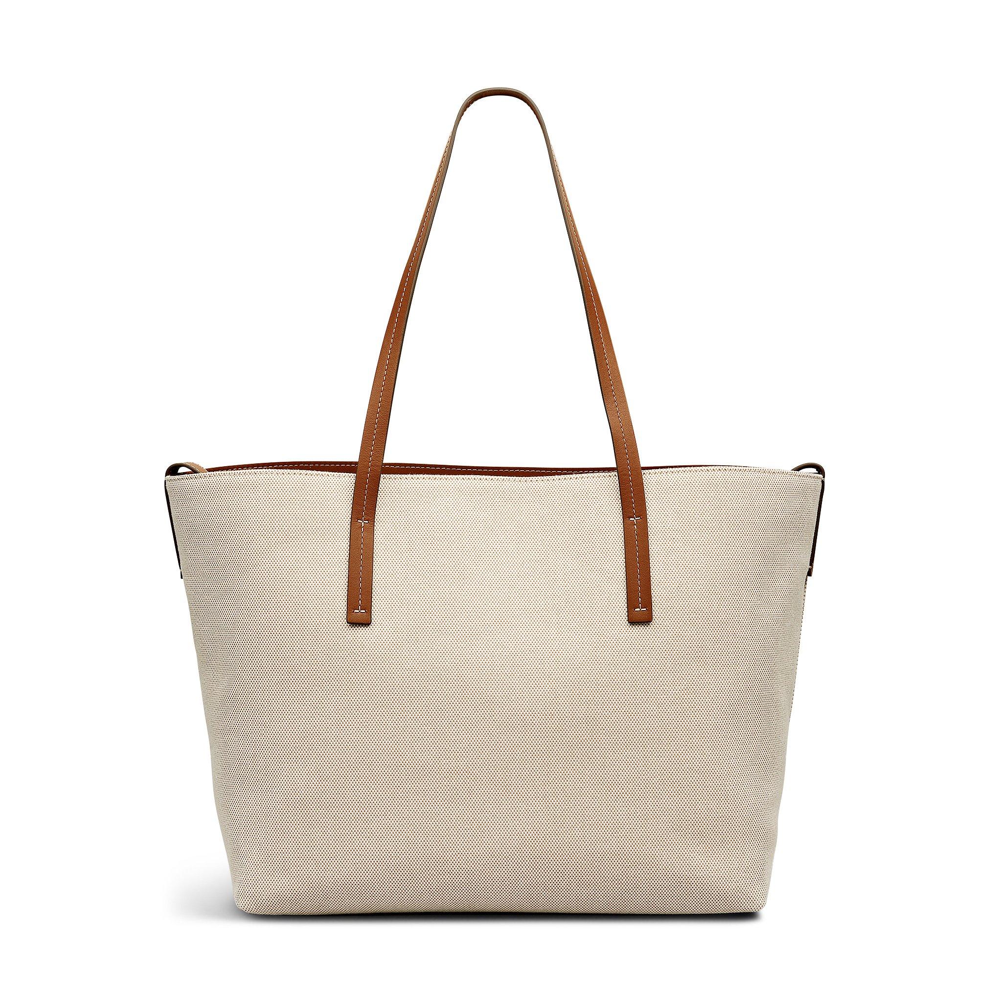 NATURAL - Radley - DUKES PLACE LARGE ZIPTOP TOTE - 2