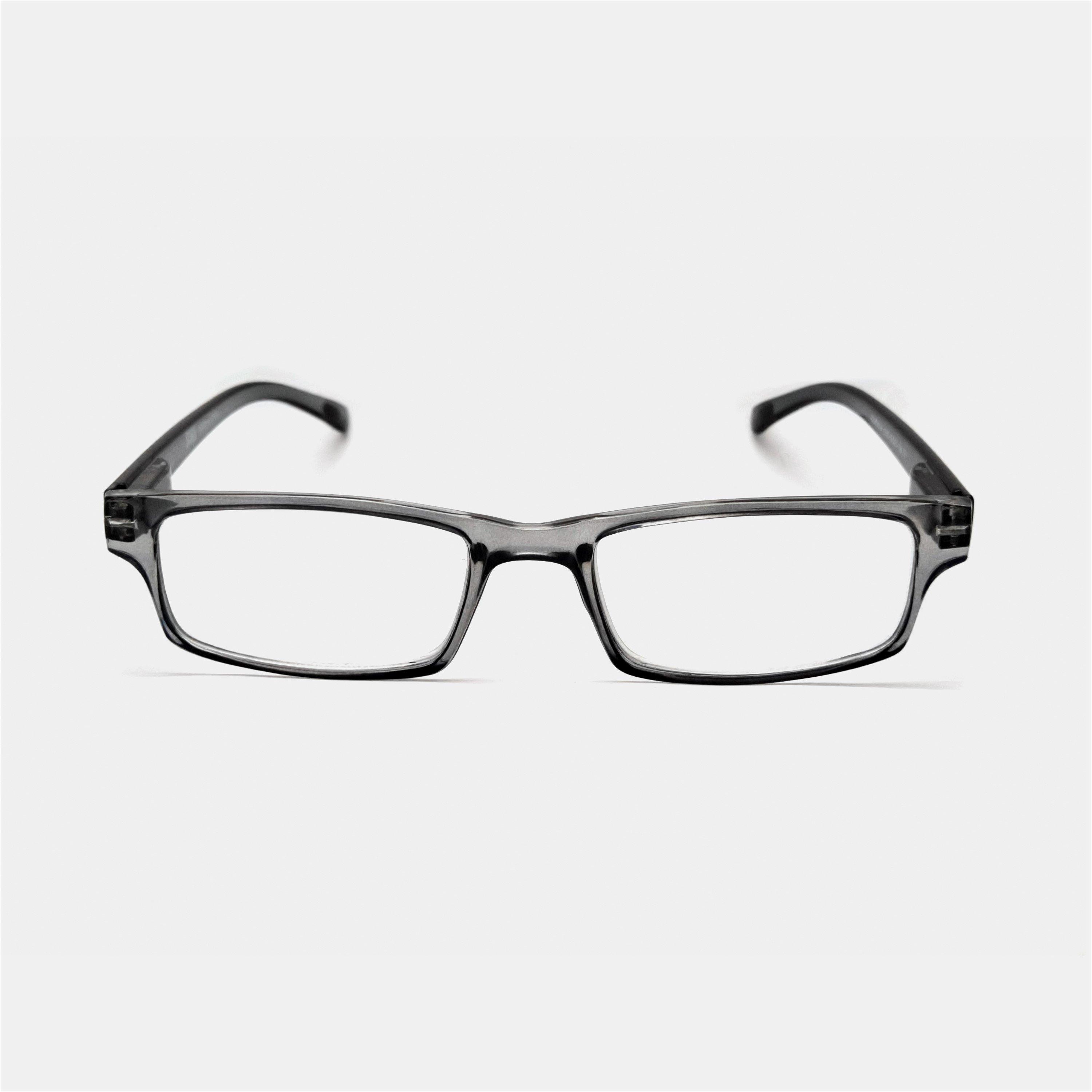 Storm  Rectangle Ready Reader Reading Glasses - Grey - 2.5