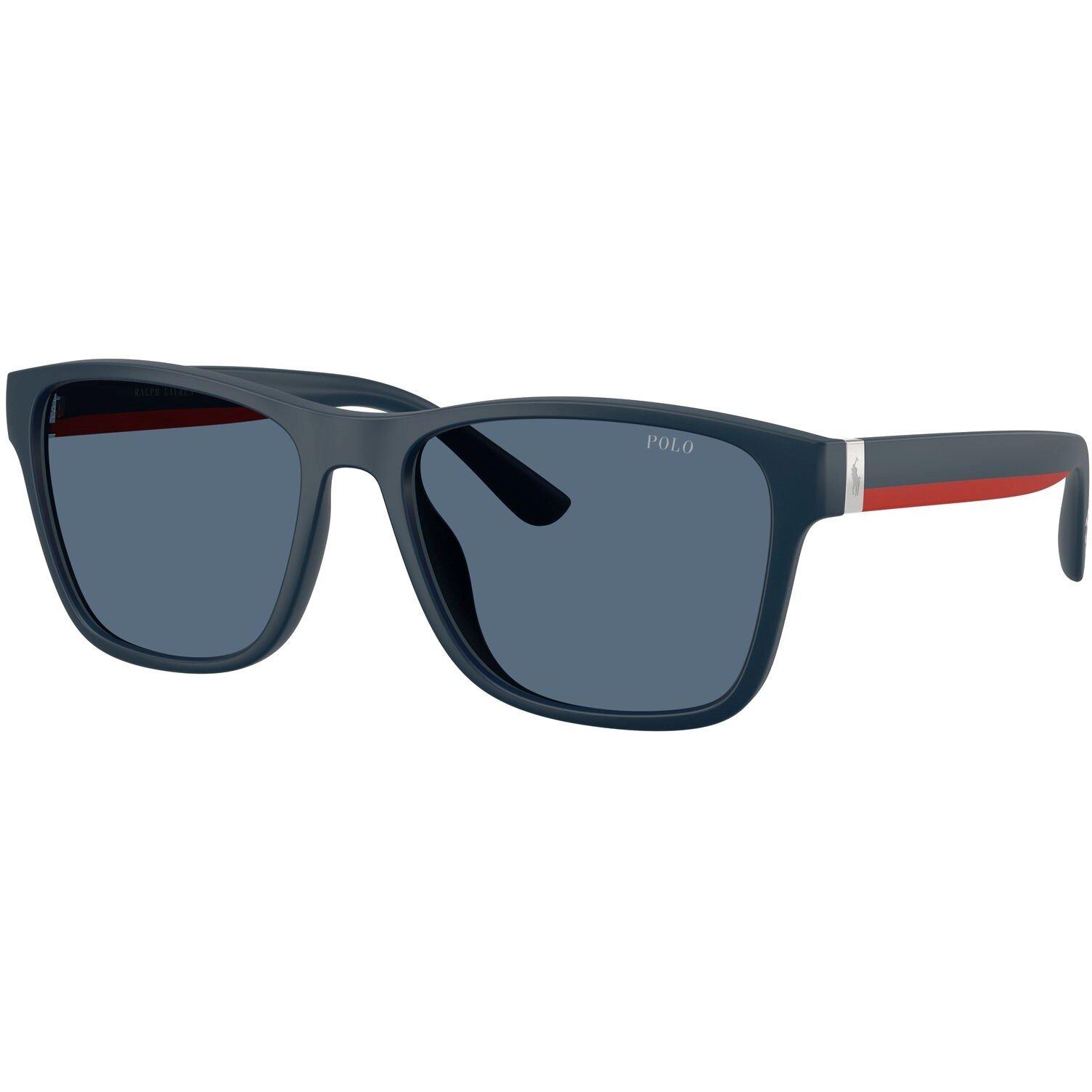 Matte Navy - Polo Ralph Lauren - Men's Rectangle Sunglasses - 2