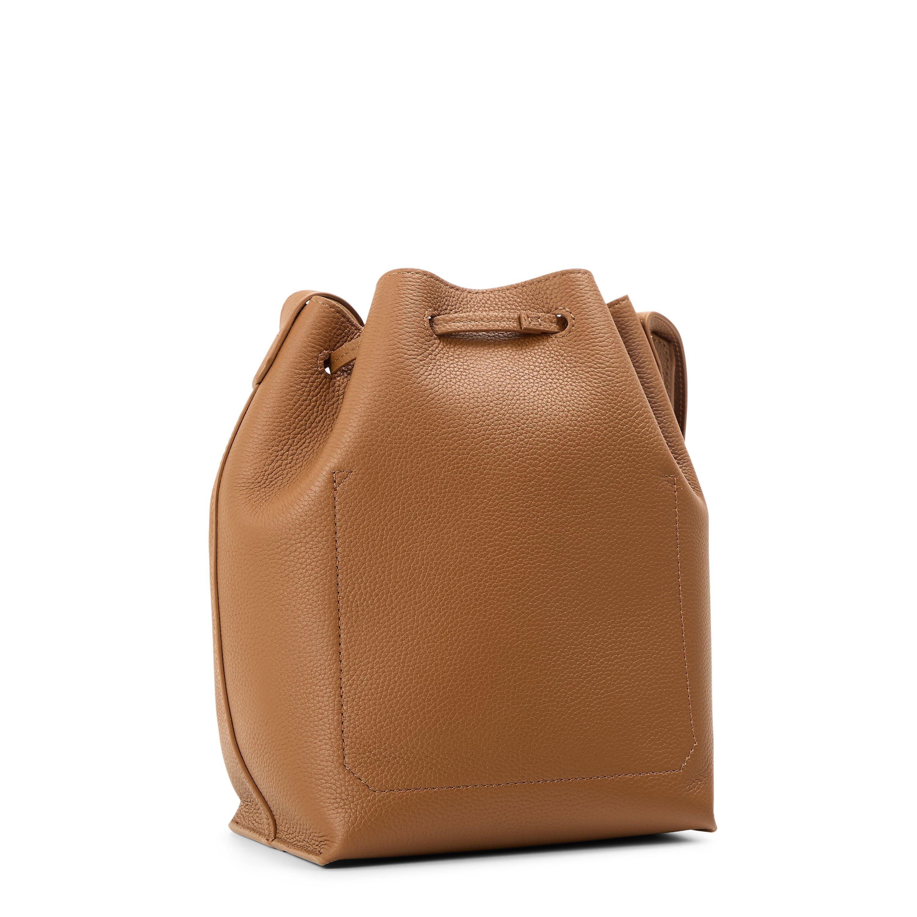 Saddle - Timberland - Timberland Tuckerman Leather Women Bucket Bag - 2