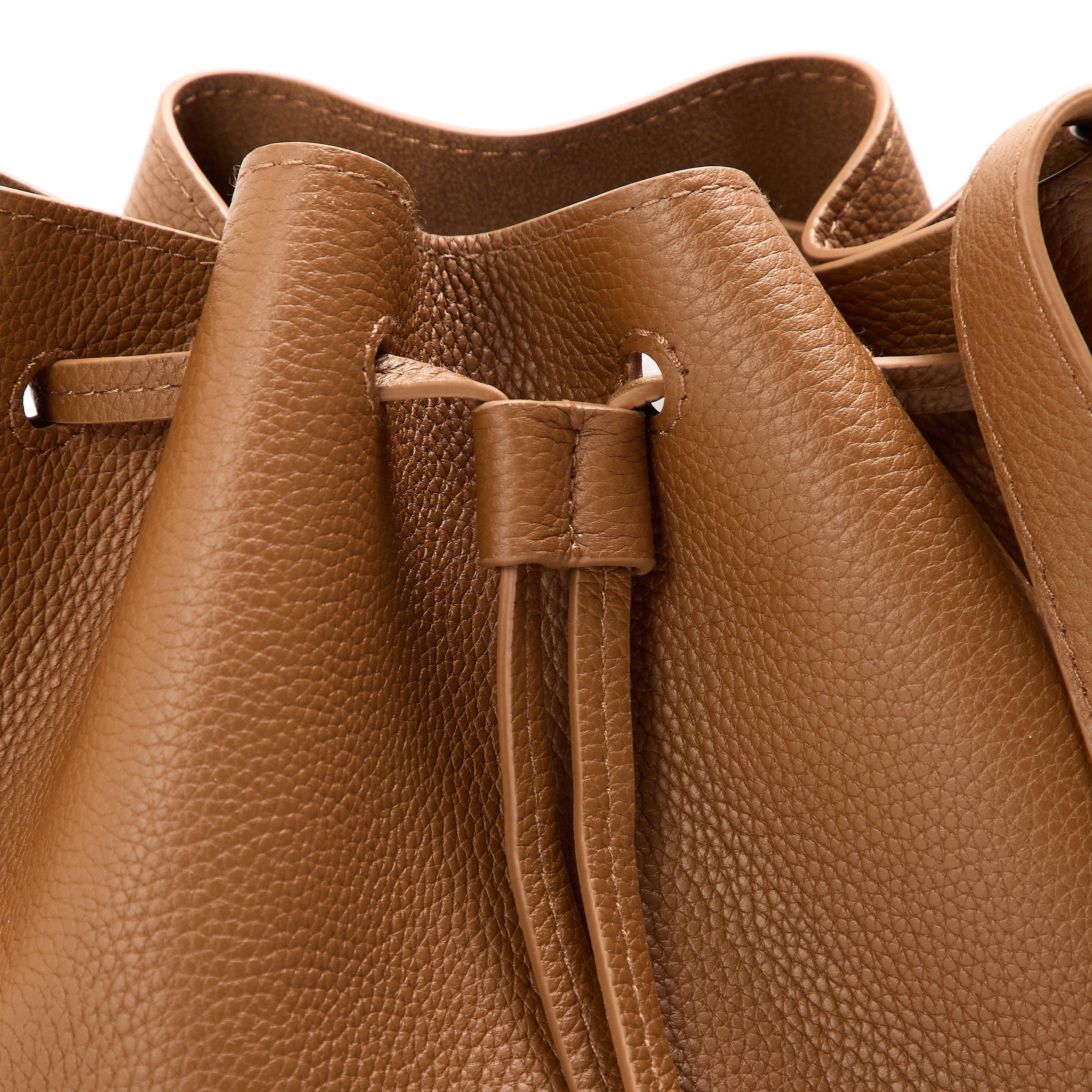 Saddle - Timberland - Timberland Tuckerman Leather Women Bucket Bag - 3