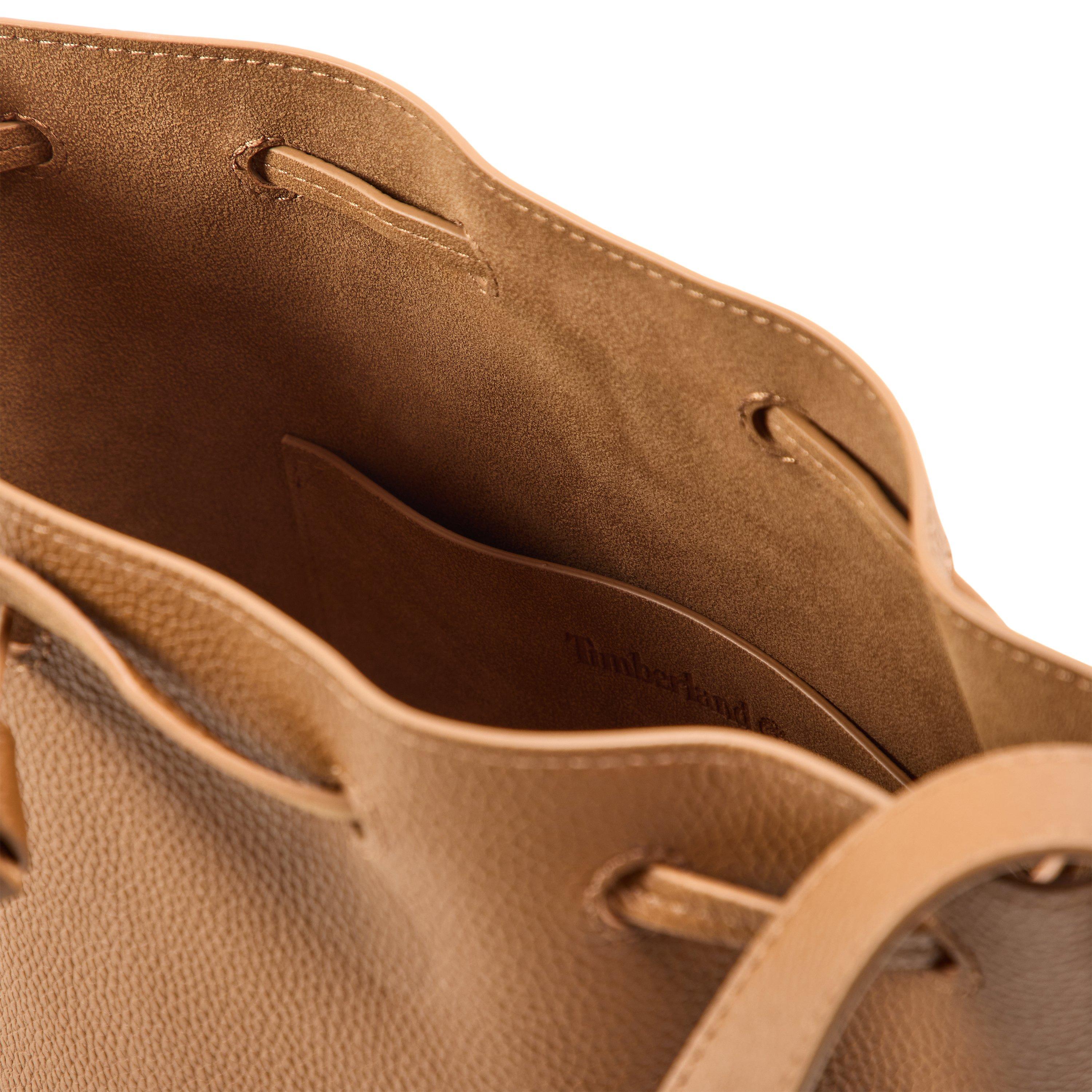 Saddle - Timberland - Timberland Tuckerman Leather Women Bucket Bag - 3