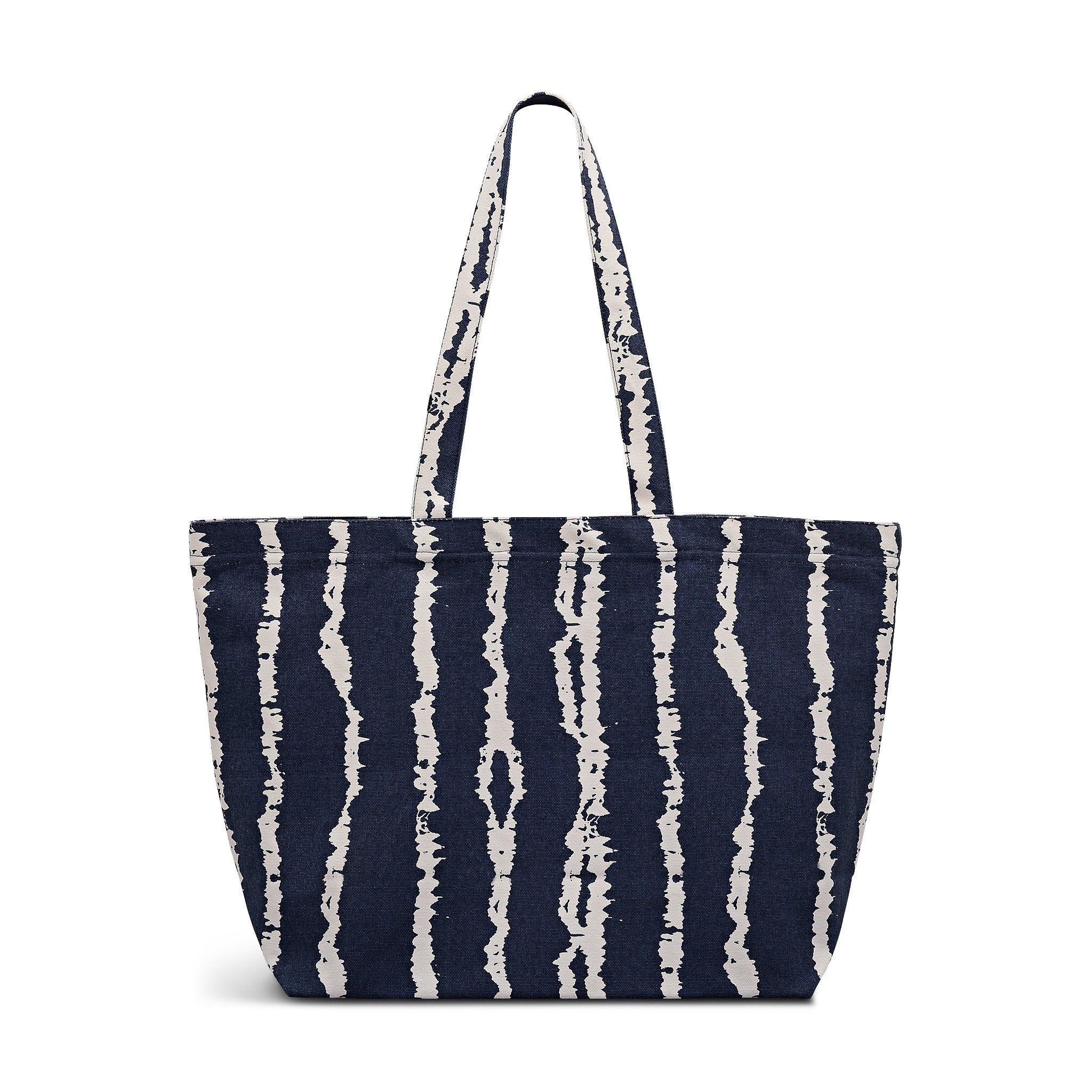 NAVAL - Radley - TIE DYE STRIPE LARGE EAST WEST OPEN TOP TOTE - 2