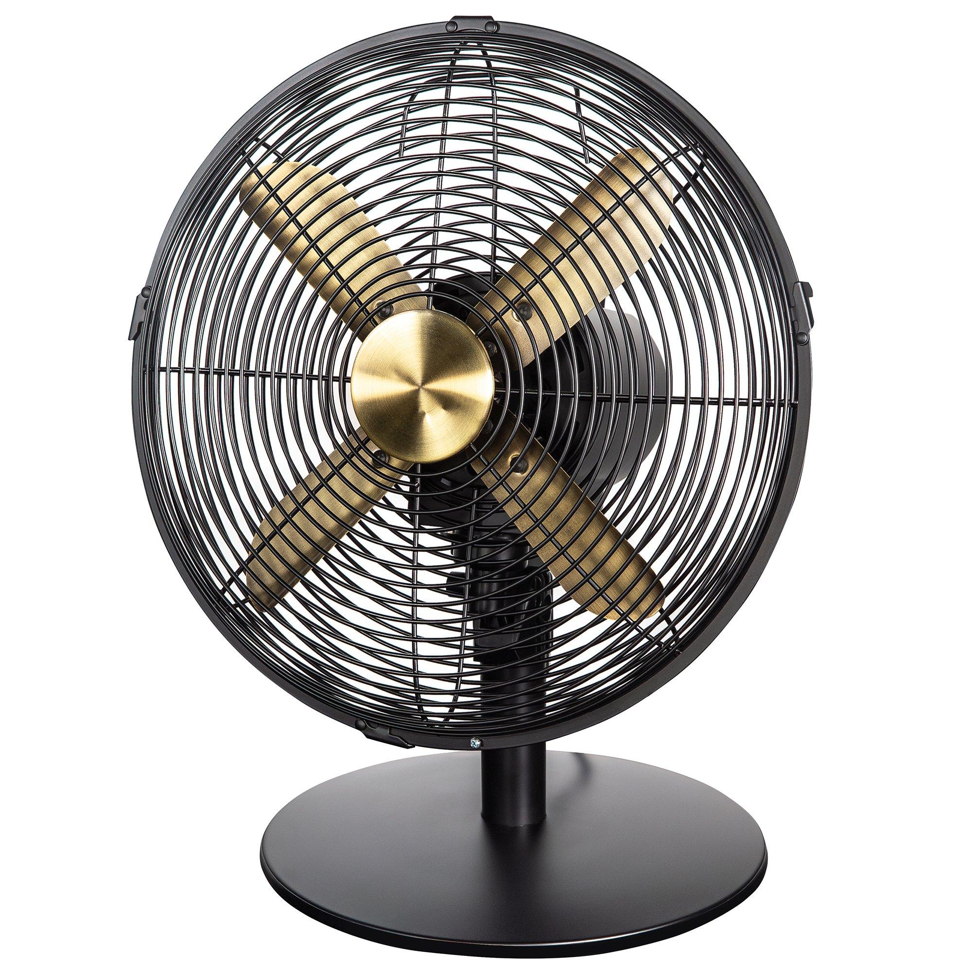 Brushed Gold An - Russell Hobbs - RHMDF1201BG Metal Desk Fan - 9