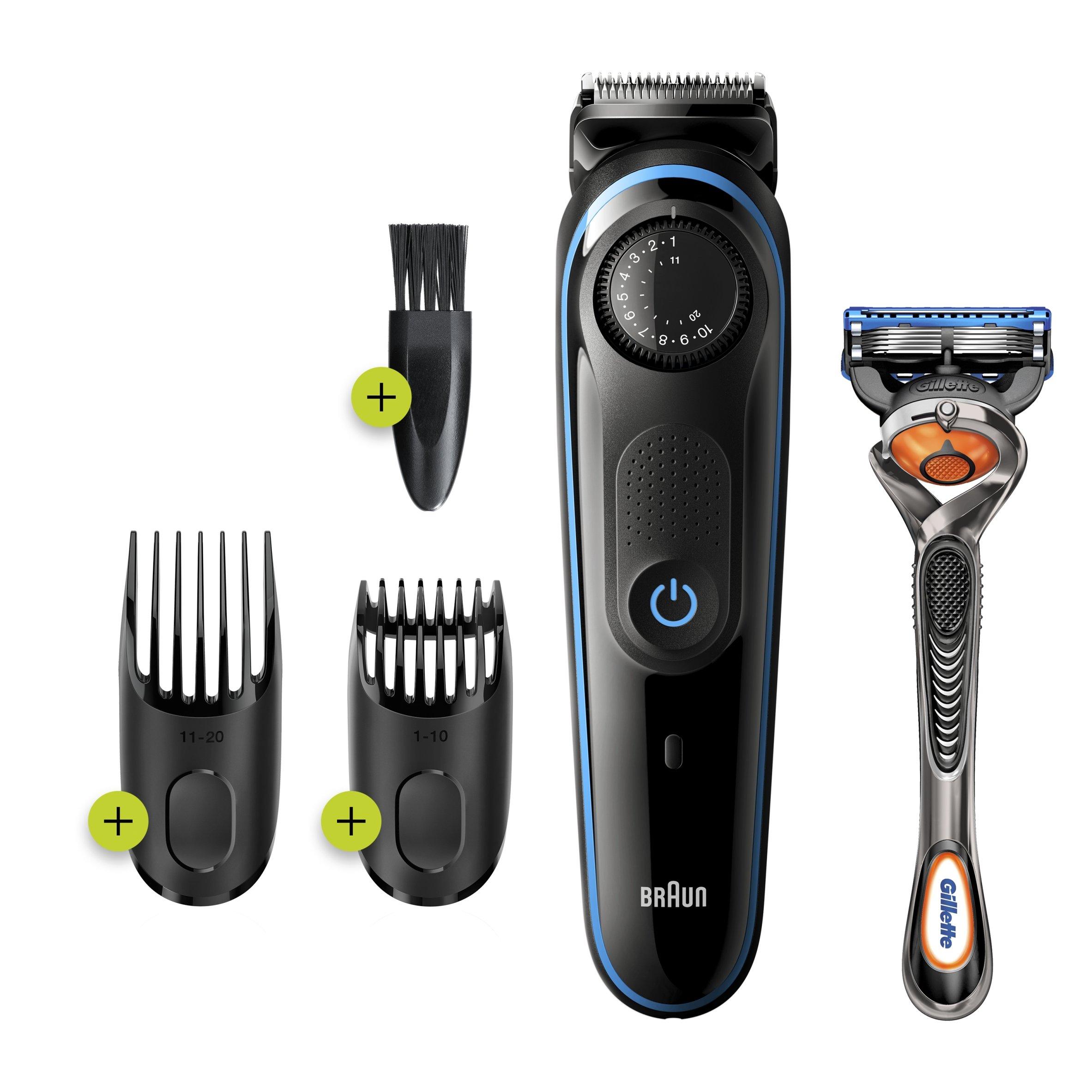 Black - Braun - Men's Beard Trimmer and Hair Clipper - 2