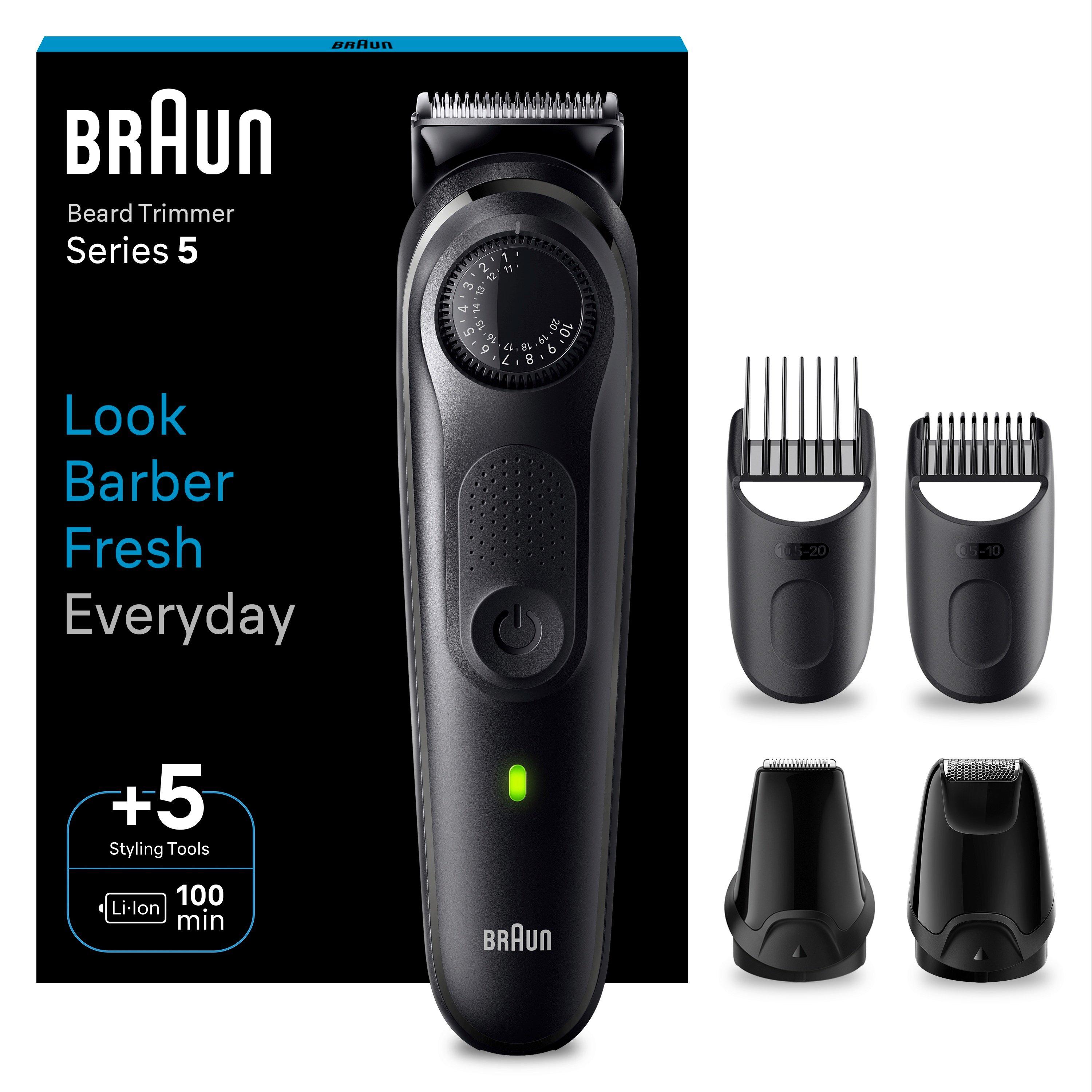 Braun  Black Beard Trimmer And Hair Clipper