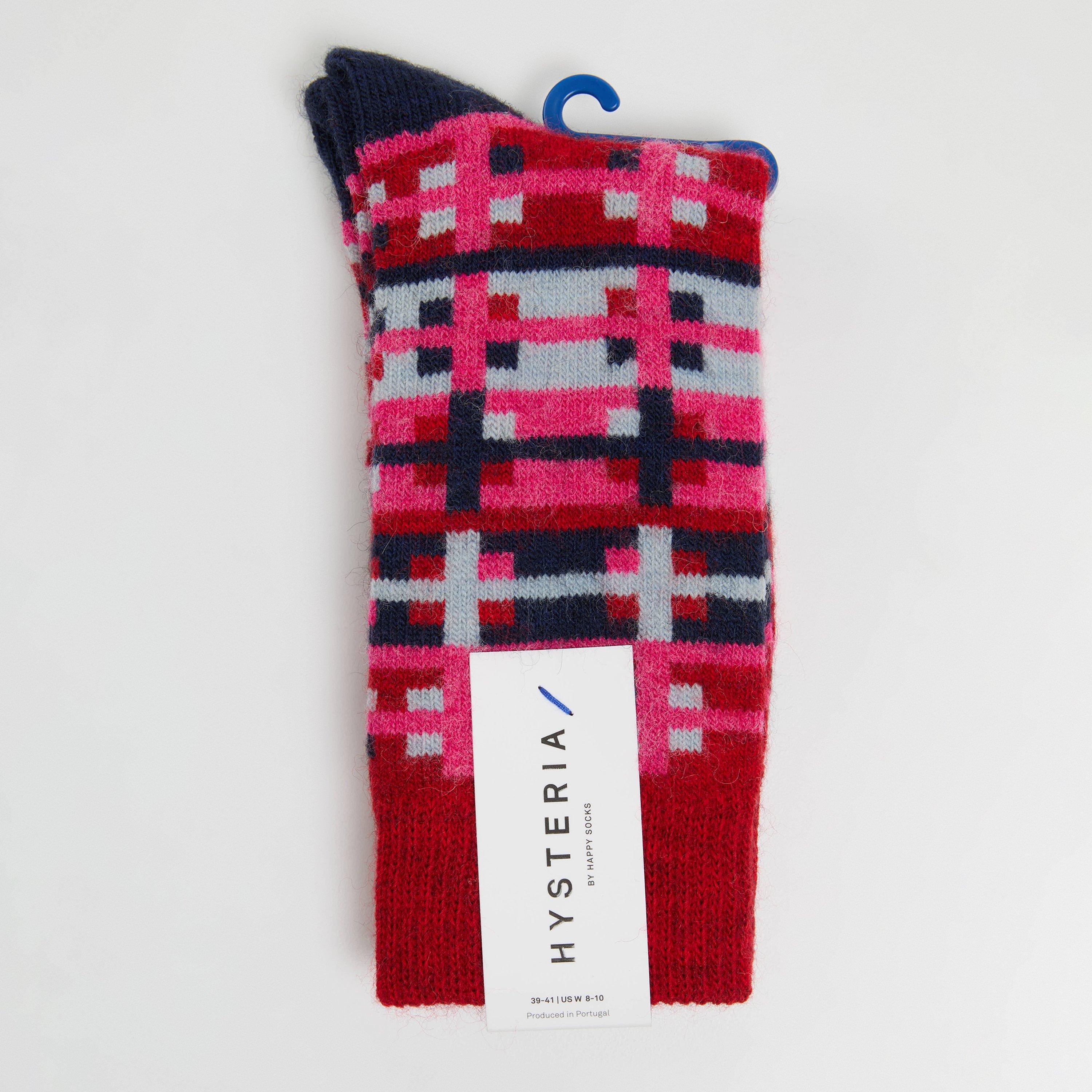Happy Socks  Marika Wool Pop - Red - 6-7(39-41)