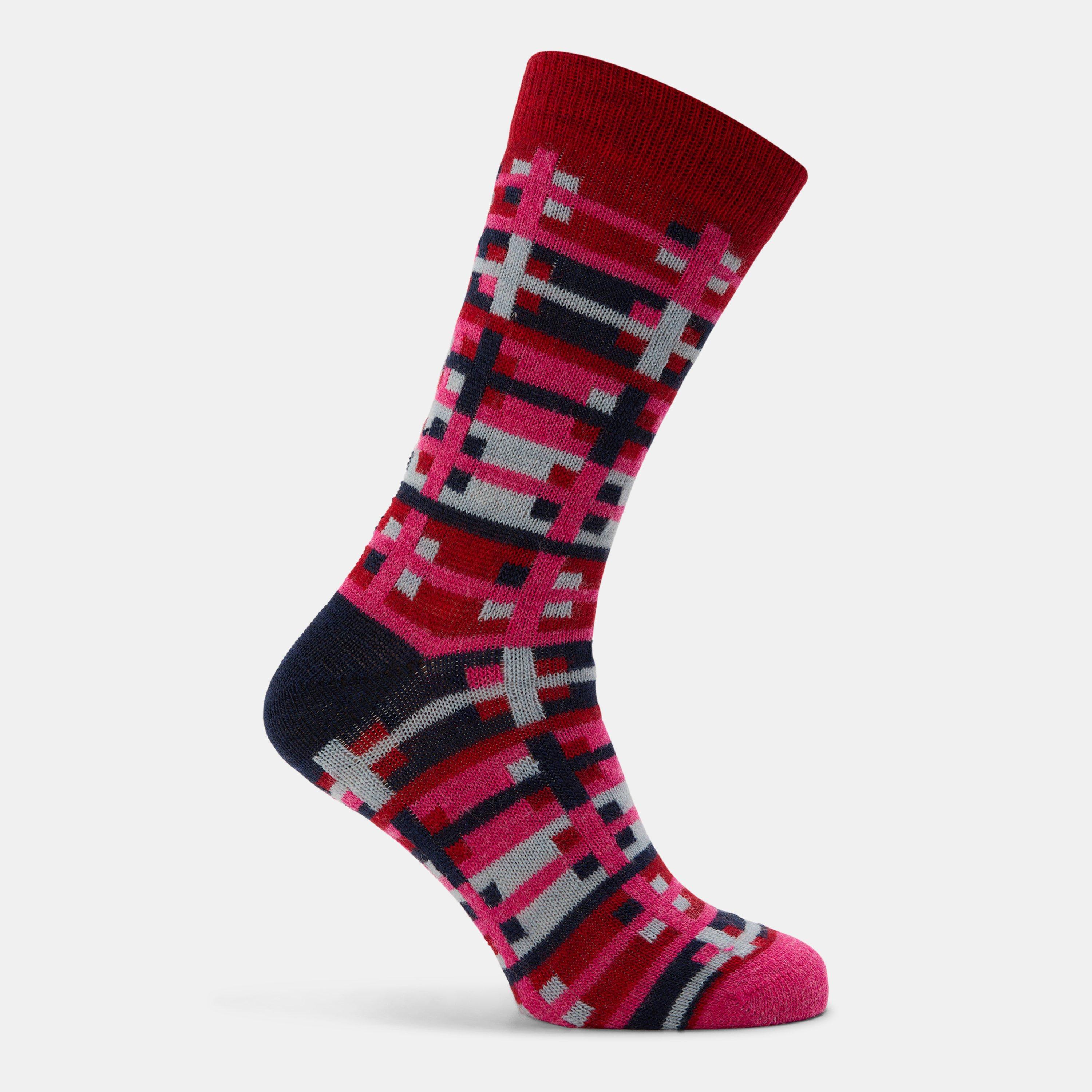 Red - Happy Socks - Marika Wool Sk 99 - 2