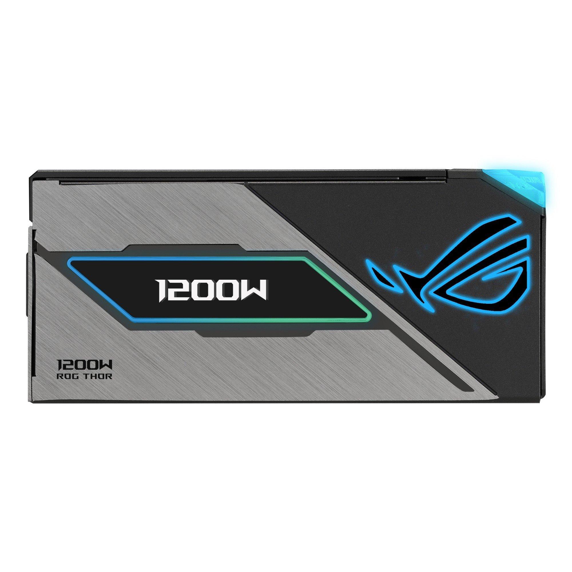 Black - ASUS - 1200W ROG Thor Platinum III Modular ATX3.1 Power Supply - 2