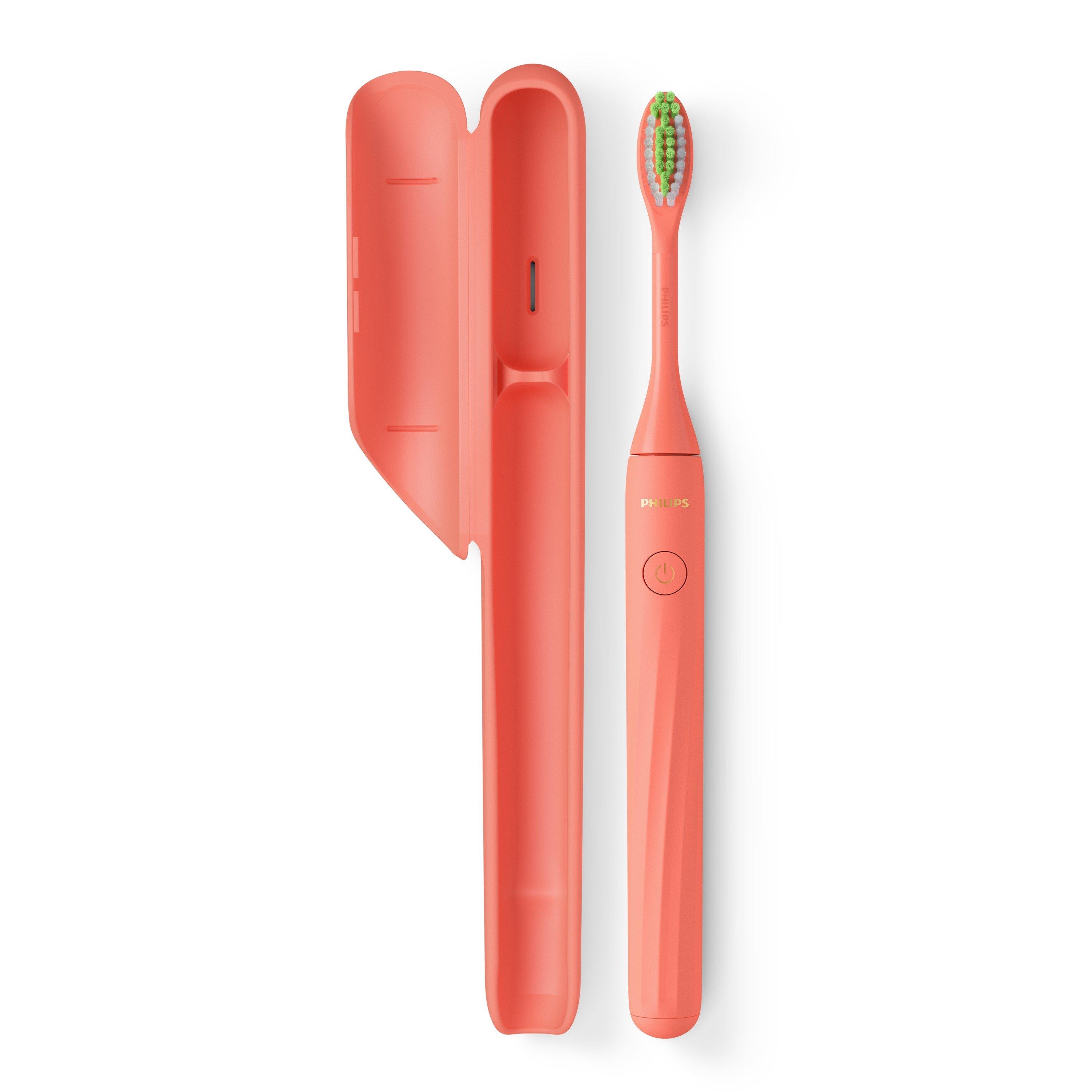 Pink - Philips - Women's Battery Electric Toothbrush - 1