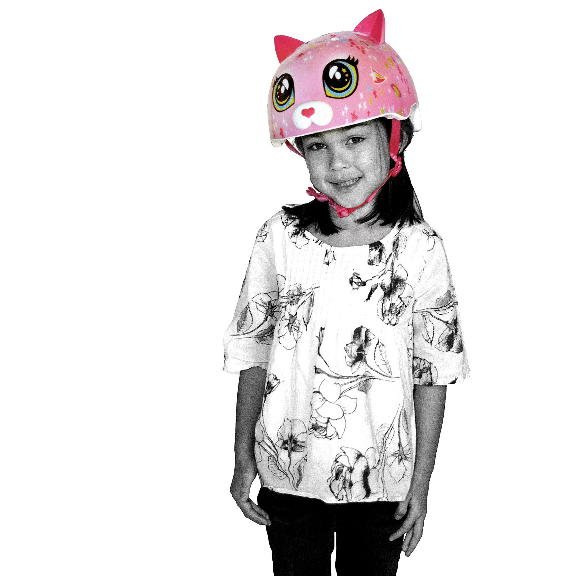 Astro Cat Pink - Raskullz - Astro Cat Pink Fit System Child Helmet 5+ - 7