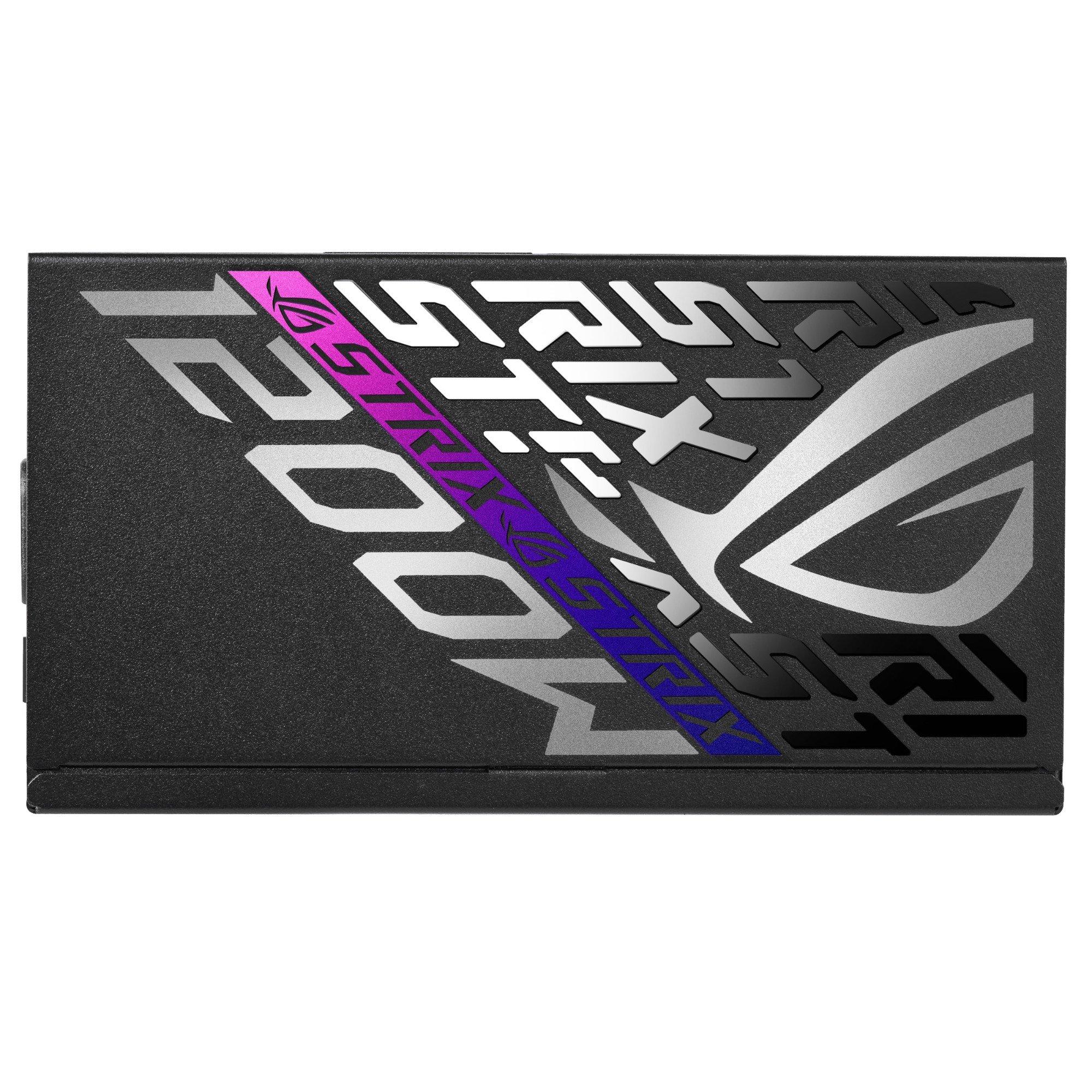 Black - ASUS - 1200W ROG Strix Platinum Modular ATX3.1 Power Supply - 2
