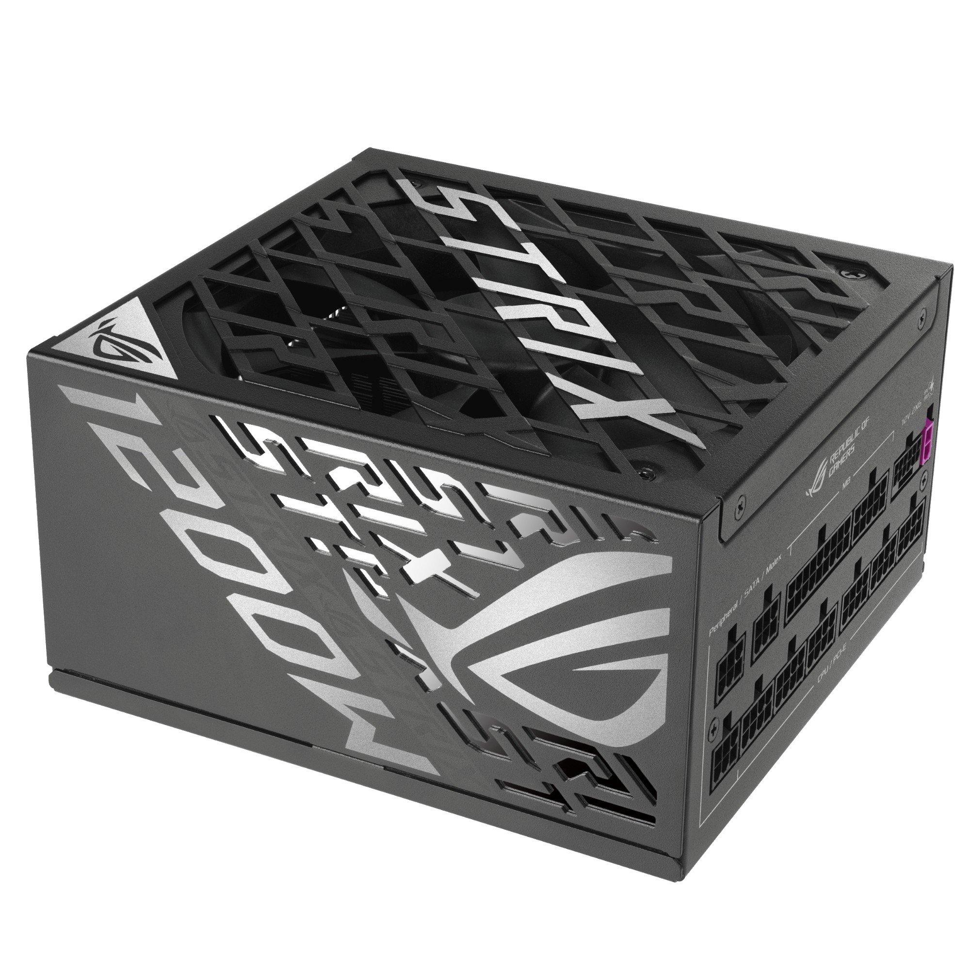 Black - ASUS - 1200W ROG Strix Platinum Modular ATX3.1 Power Supply - 6