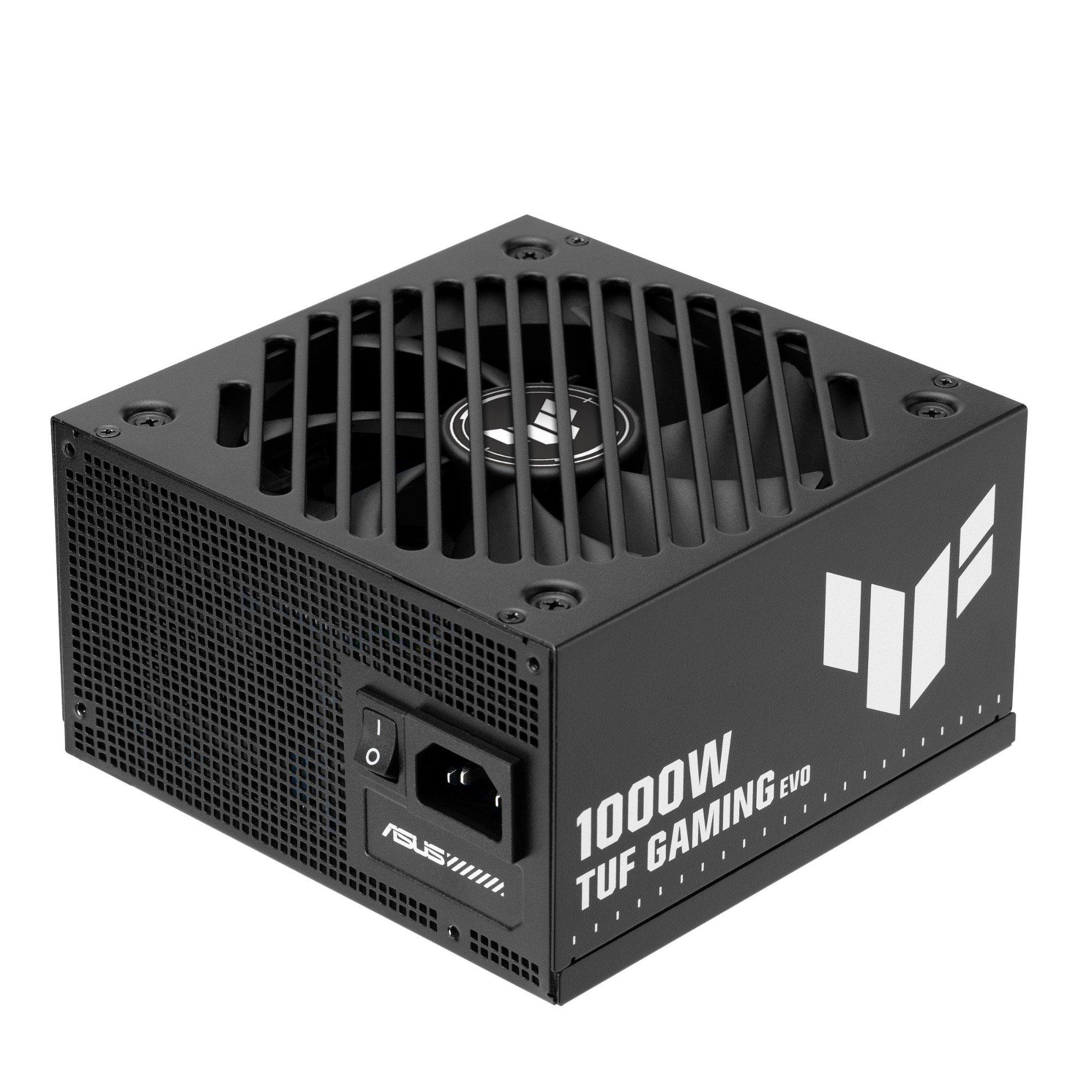 Black - ASUS - 1000W TUF Gaming Gold EVO Modular ATX3.1 Power Supply - 3
