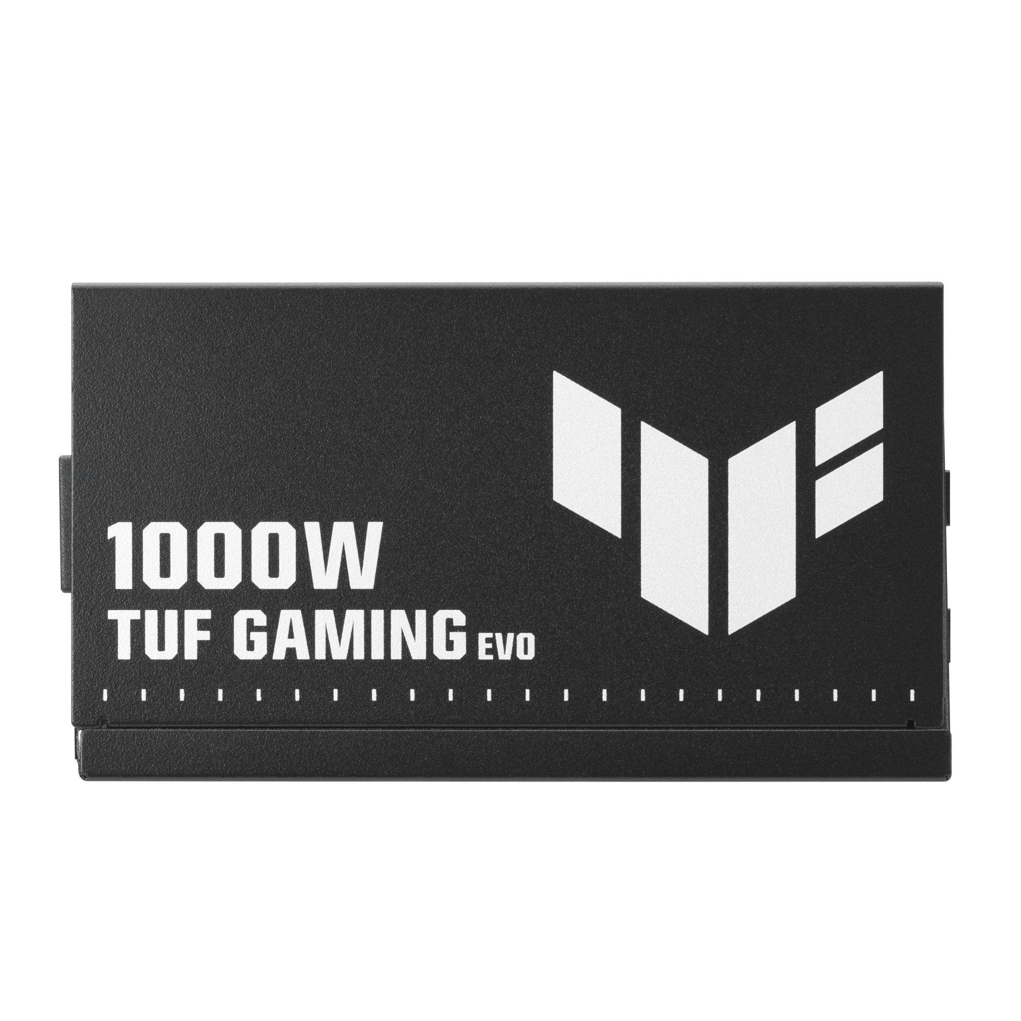 Black - ASUS - 1000W TUF Gaming Gold EVO Modular ATX3.1 Power Supply - 4