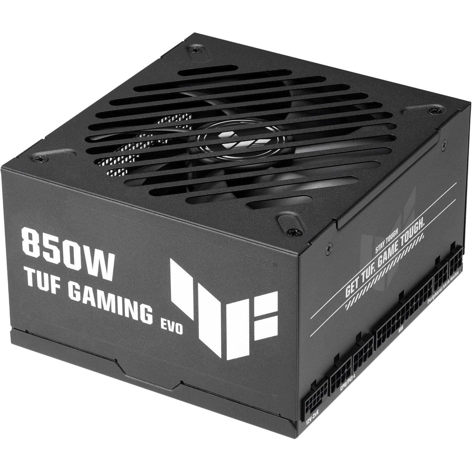 Black - ASUS - 850W TUF Gaming Gold EVO Modular ATX3.1 Power Supply - 2