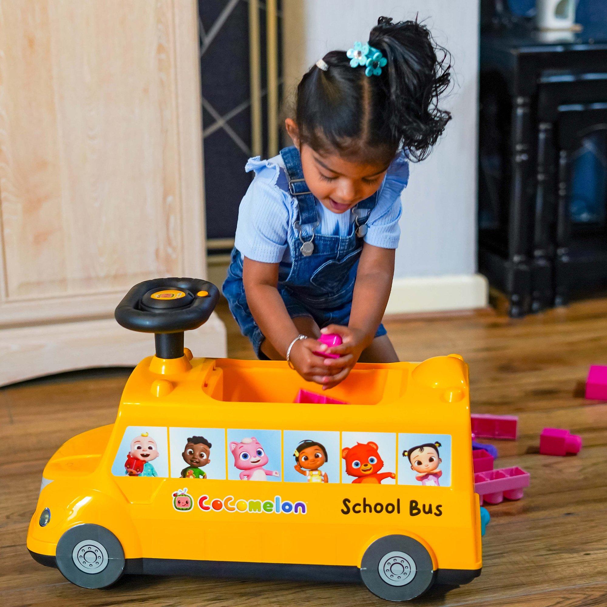 Multicoloured - Cocomelon - CoComelon School Bus Ride On - 3