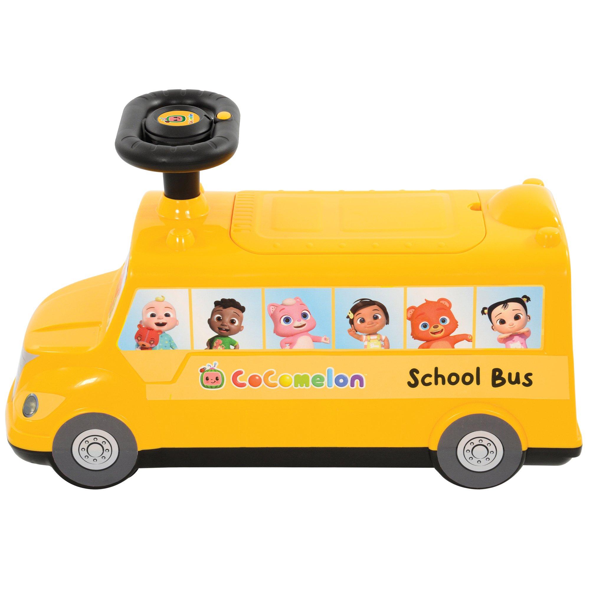 Multicoloured - Cocomelon - CoComelon School Bus Ride On - 4