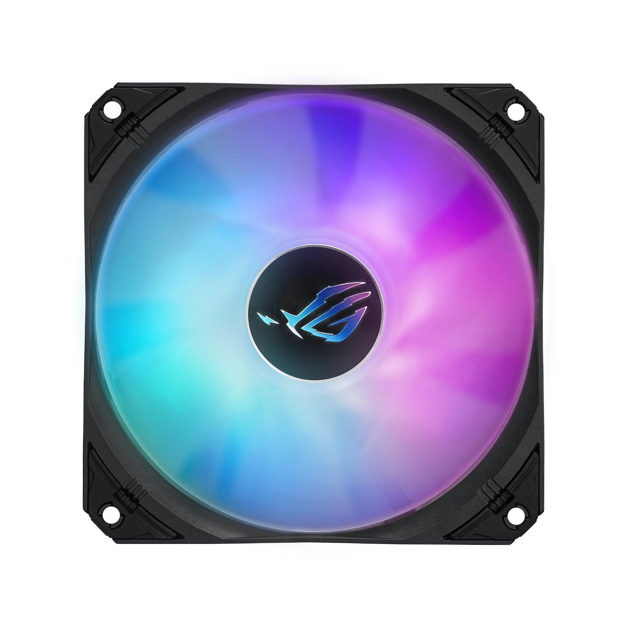 Black - ASUS - ROG Strix LC III 360 ARGB LCD 360mm AiO Liquid CPU Cooler -90RC00W1-M0UAY0 - 10
