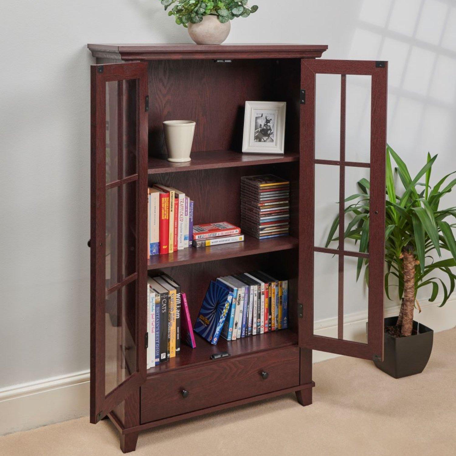 Mahogany - Greenhurst - Storage Display Cabinet - 2