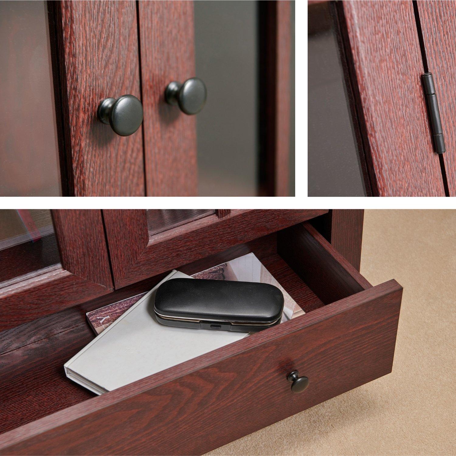 Mahogany - Greenhurst - Storage Display Cabinet - 3