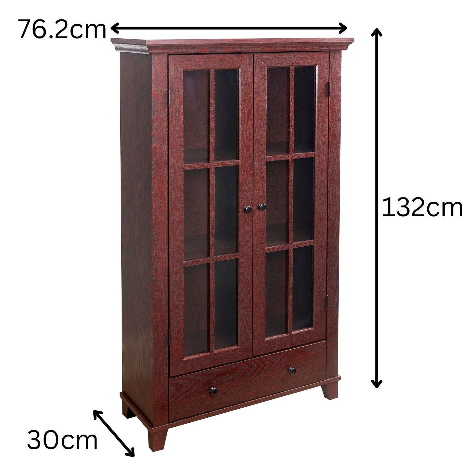 Mahogany - Greenhurst - Storage Display Cabinet - 4