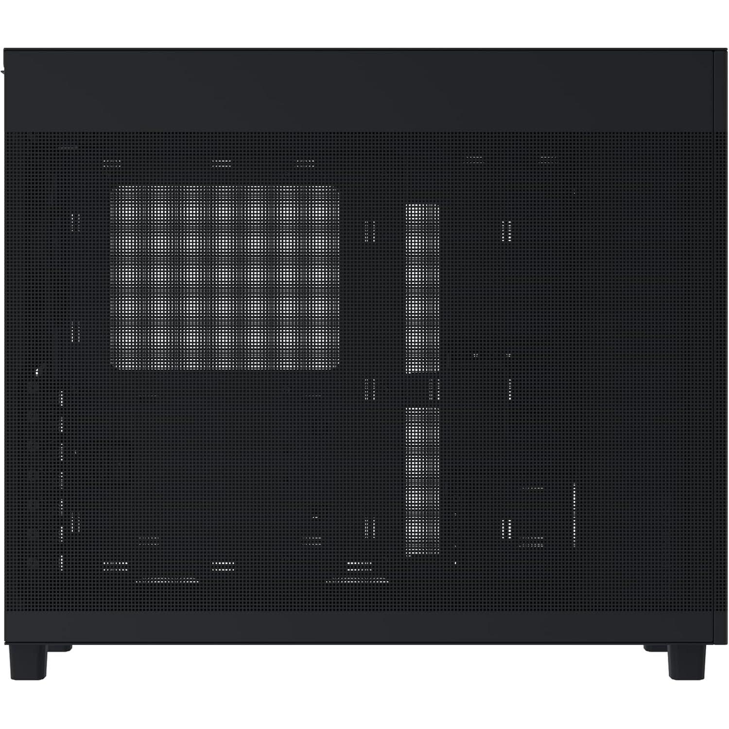 Black - ASUS - Prime AP303 Mesh ATX Mid-Tower Case - 4