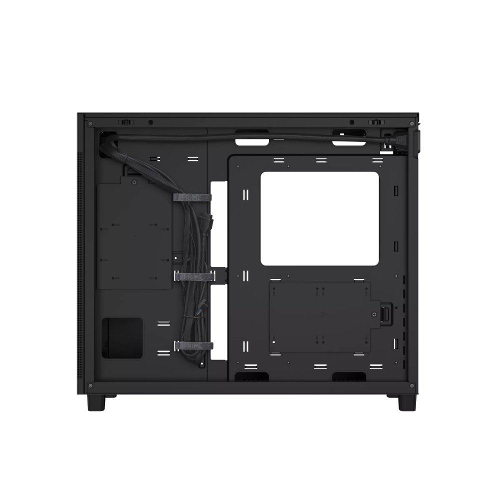 Black - ASUS - Prime AP303 Mesh ATX Mid-Tower Case - 6