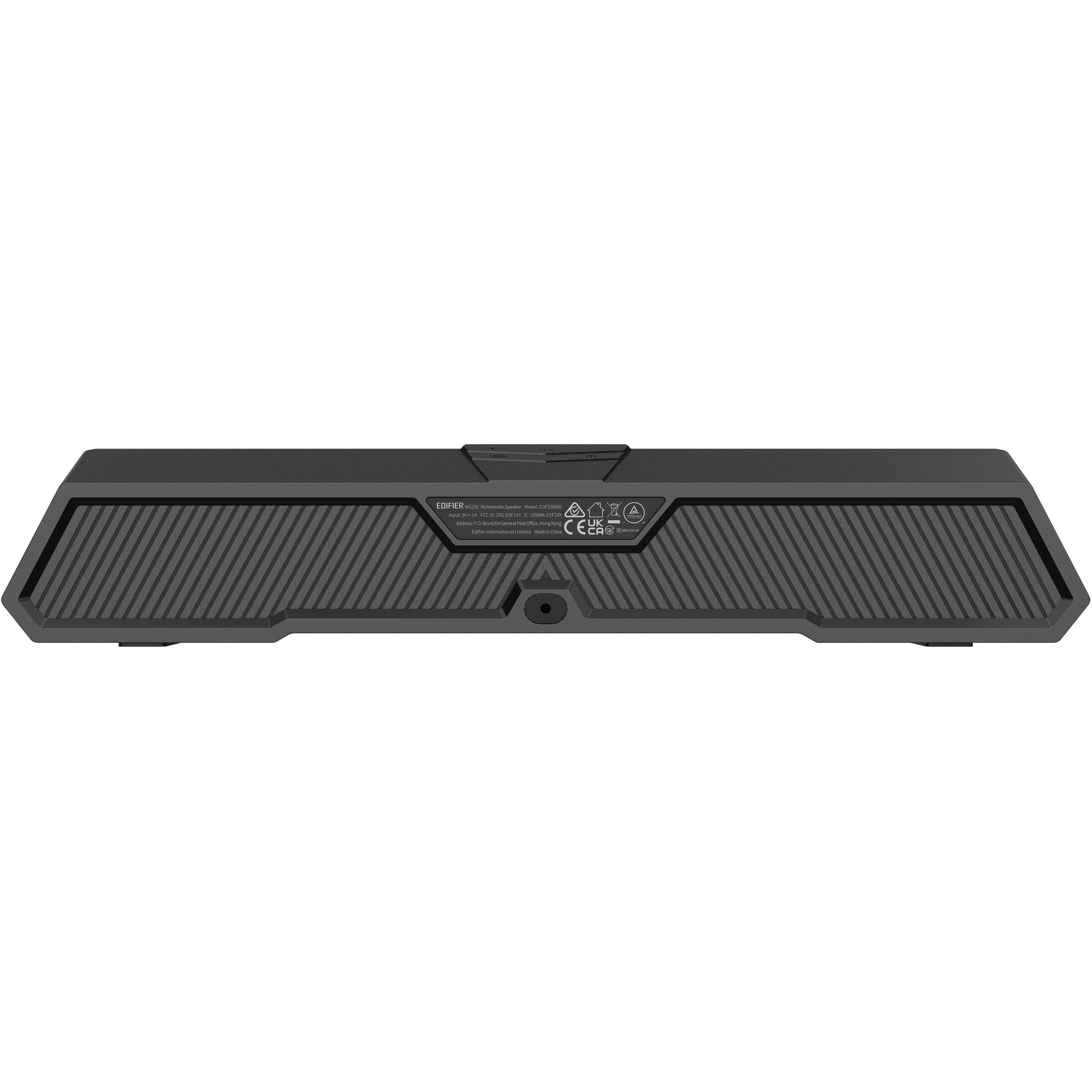 Black - Edifier - Edifier MG250 USB RGB PC Soundbar With Bluetooth - 4
