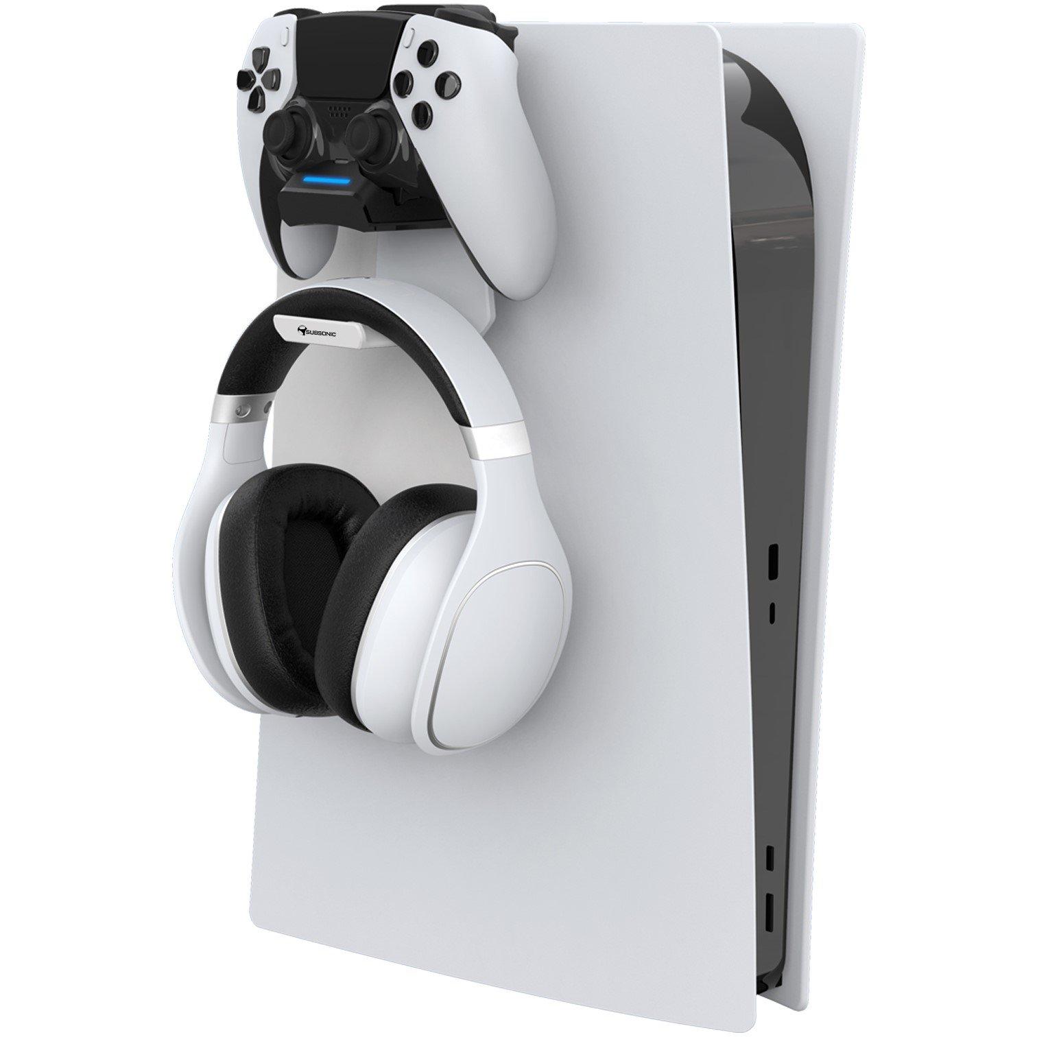 White - Subsonic - Subsonic Charging Dock For Playstation 5 PS5 Slim - 2