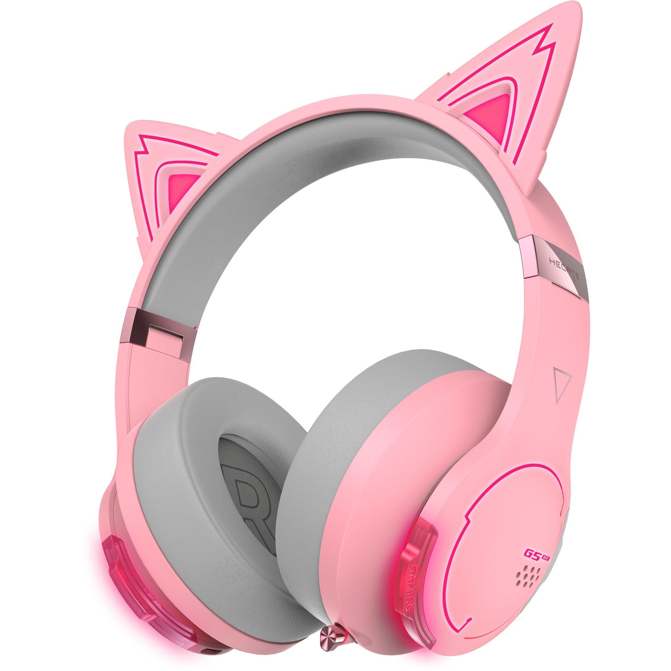 Edifier  G5bt Cat Bluetooth Gaming Headset Pink