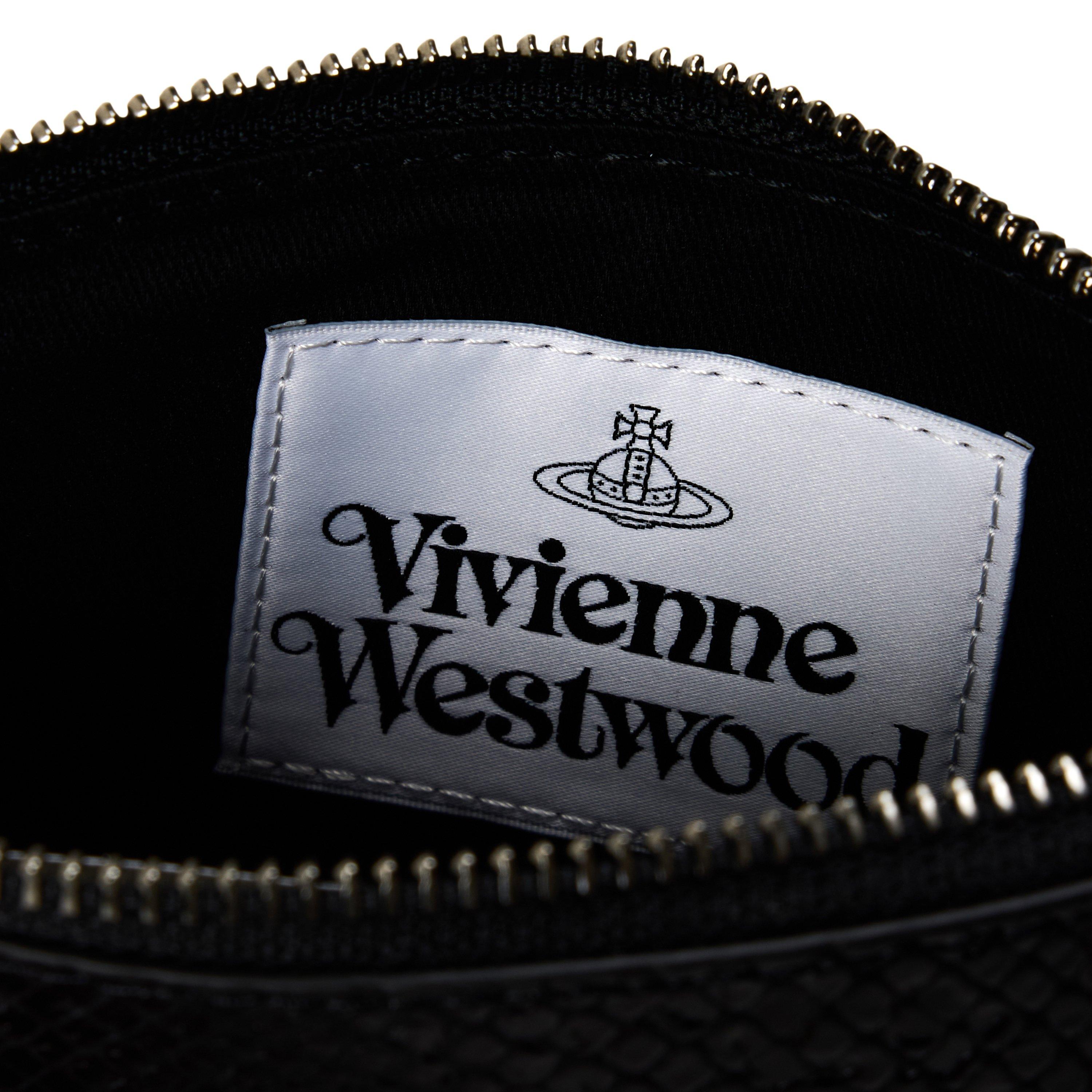 BLACK - Vivienne Westwood - Viv Zip Clutch Ld61 - 4