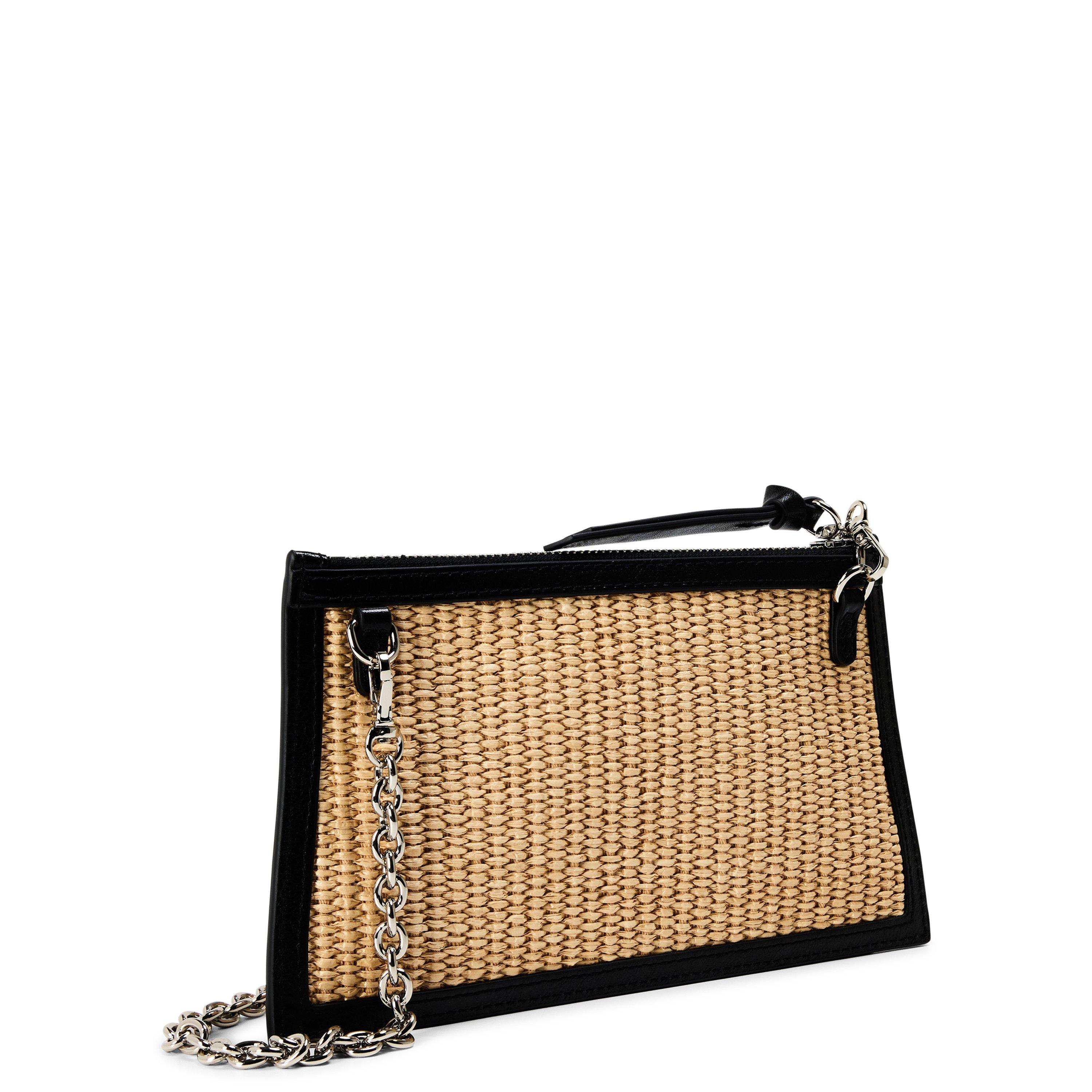 NATURAL - Vivienne Westwood - Vivienne Westwood Raffia Zip Clutch - 2