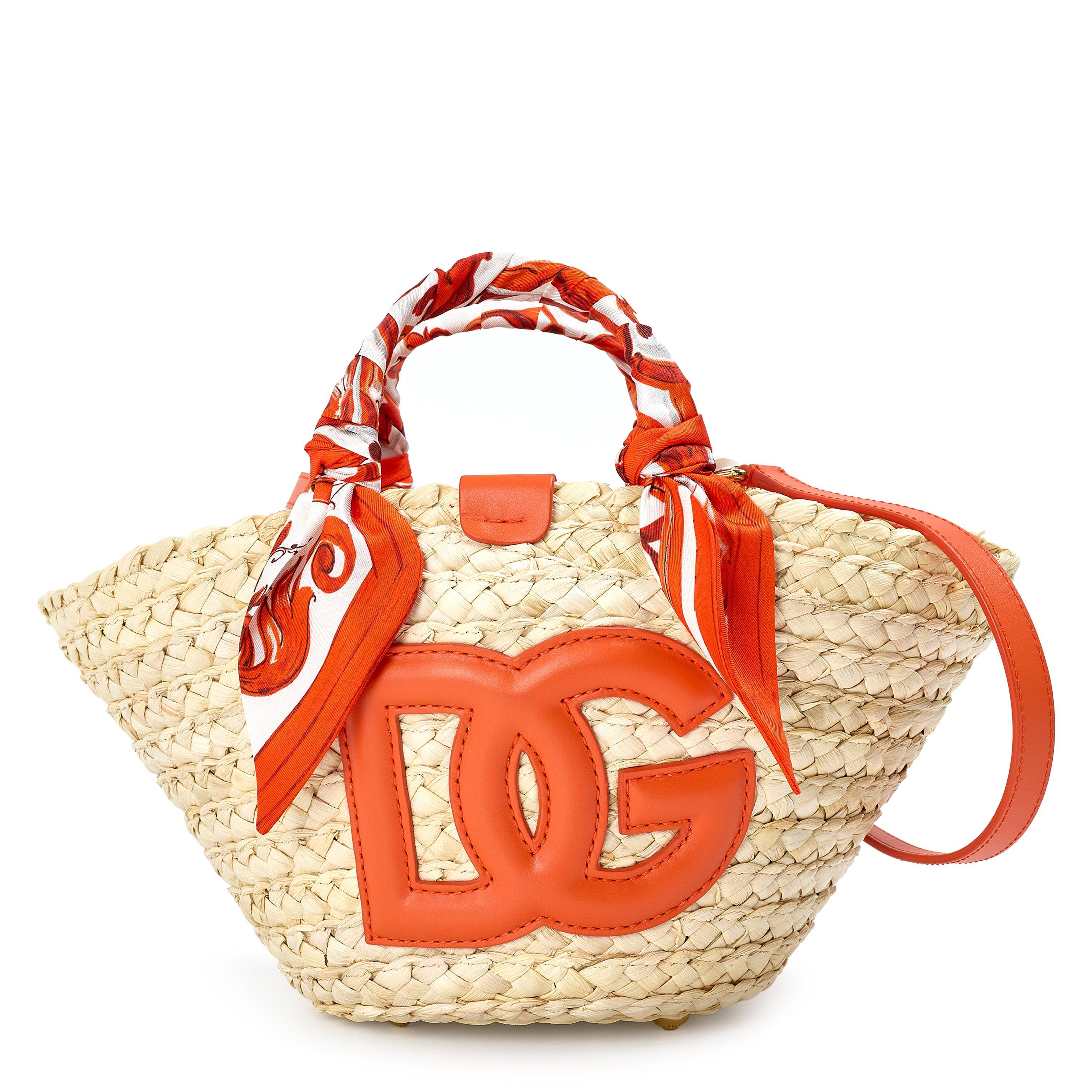 Maiolica Ornge - Dolce and Gabbana - Women's Maiolica Tote Bag - 1