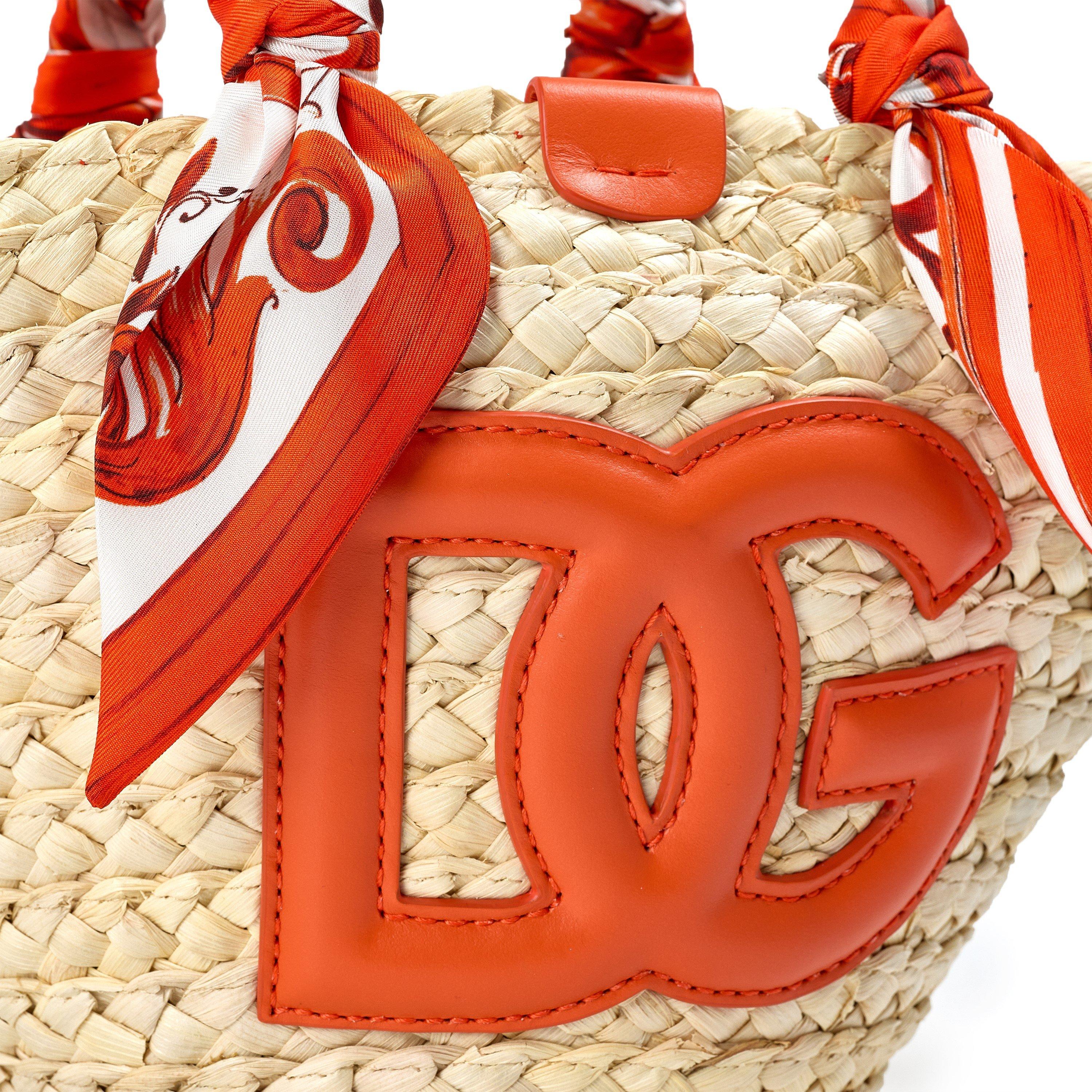 Maiolica Ornge - Dolce and Gabbana - Women's Maiolica Tote Bag - 3