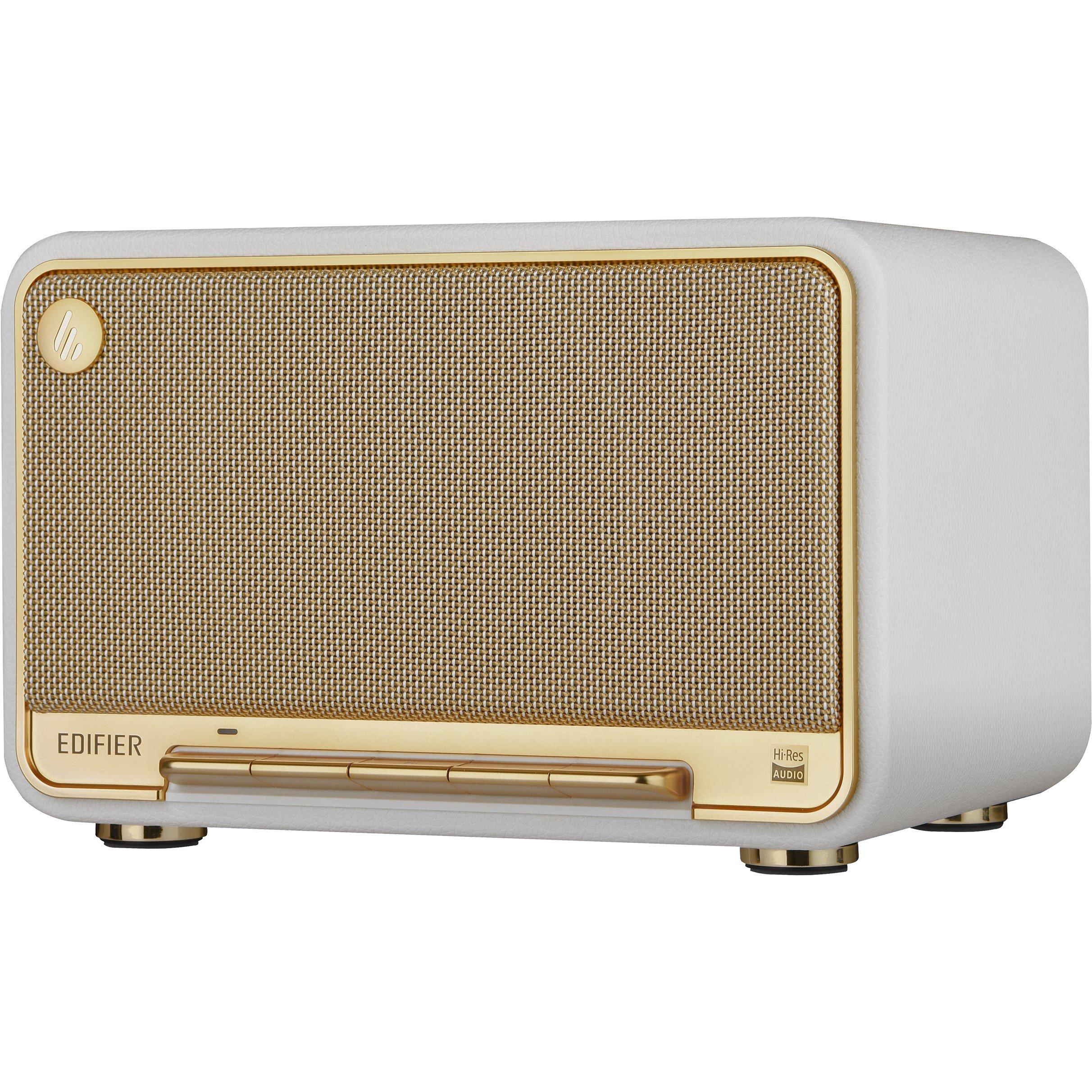 White - Edifier - Edifier D32 Retro Bluetooth Hi-Res Speaker White - 1