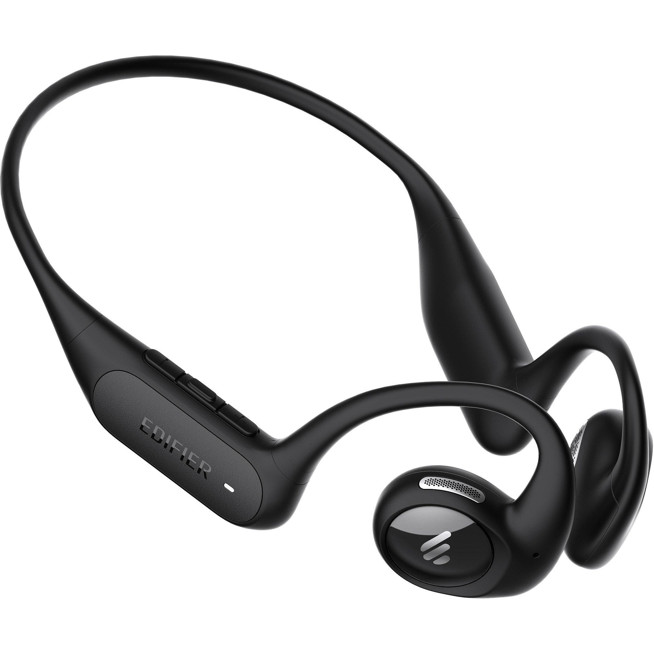 Black - Edifier - Edifier Comfo Run Open-Ear Bluetooth Headphones - 1