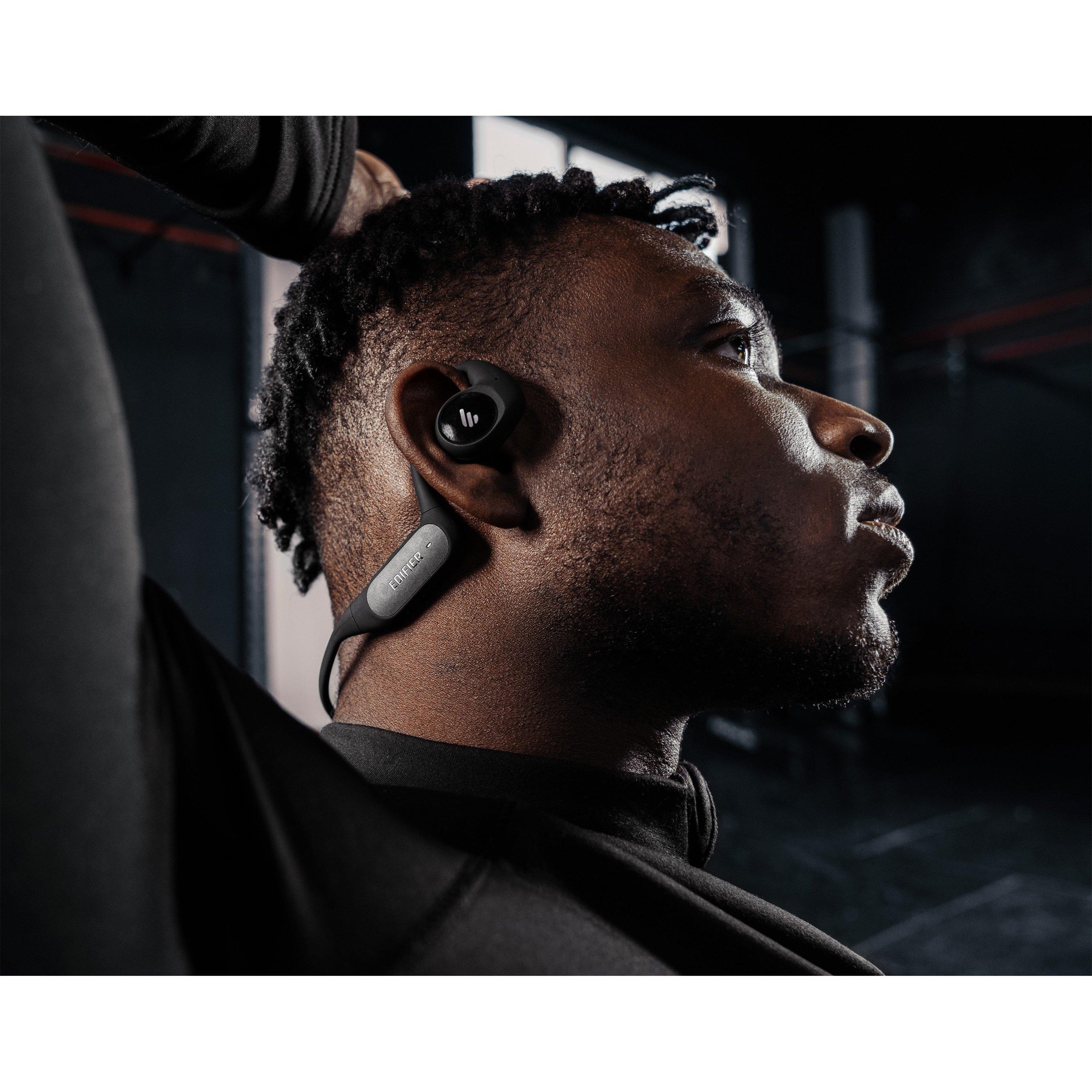 Black - Edifier - Edifier Comfo Run Open-Ear Bluetooth Headphones - 6
