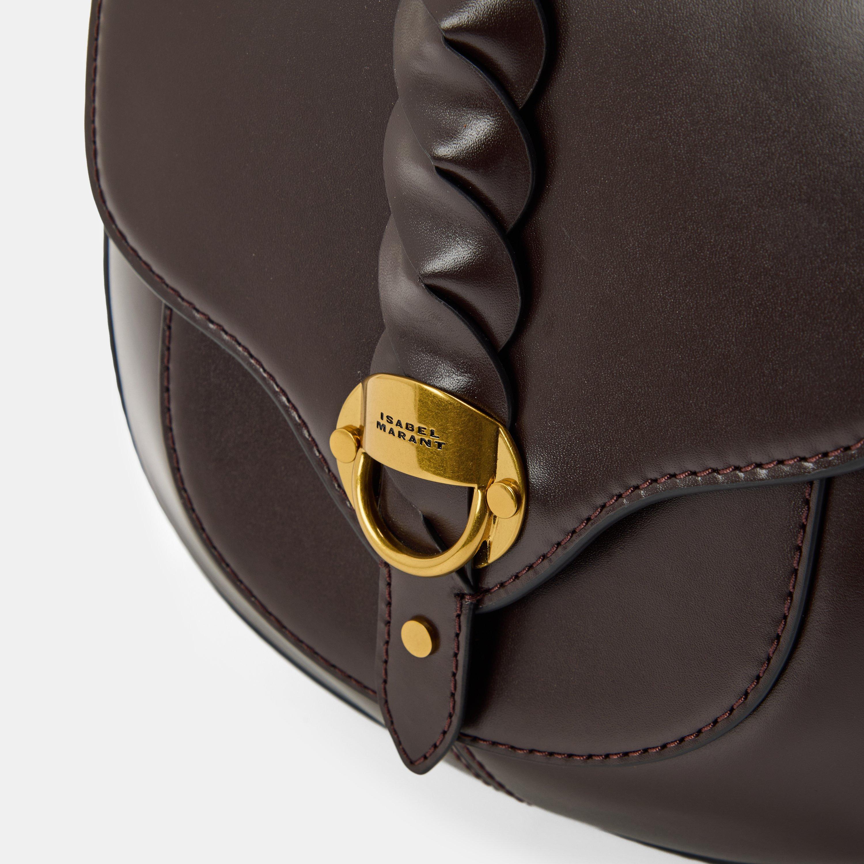 Chocolate 50CL - Isabel Marant - Women's Altay Small Crossbody Bag - 4